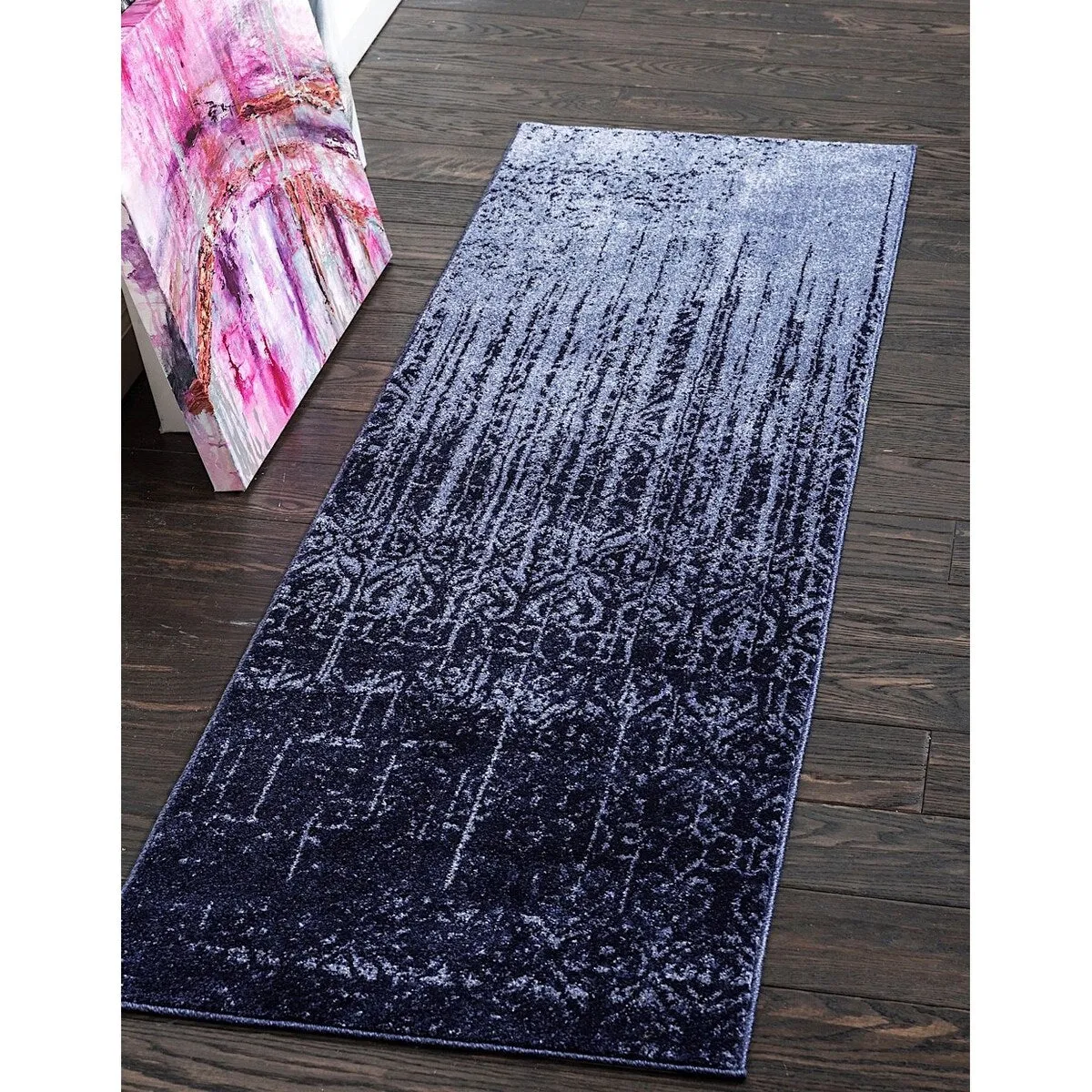 Contemporary Weby Collection Area Rug