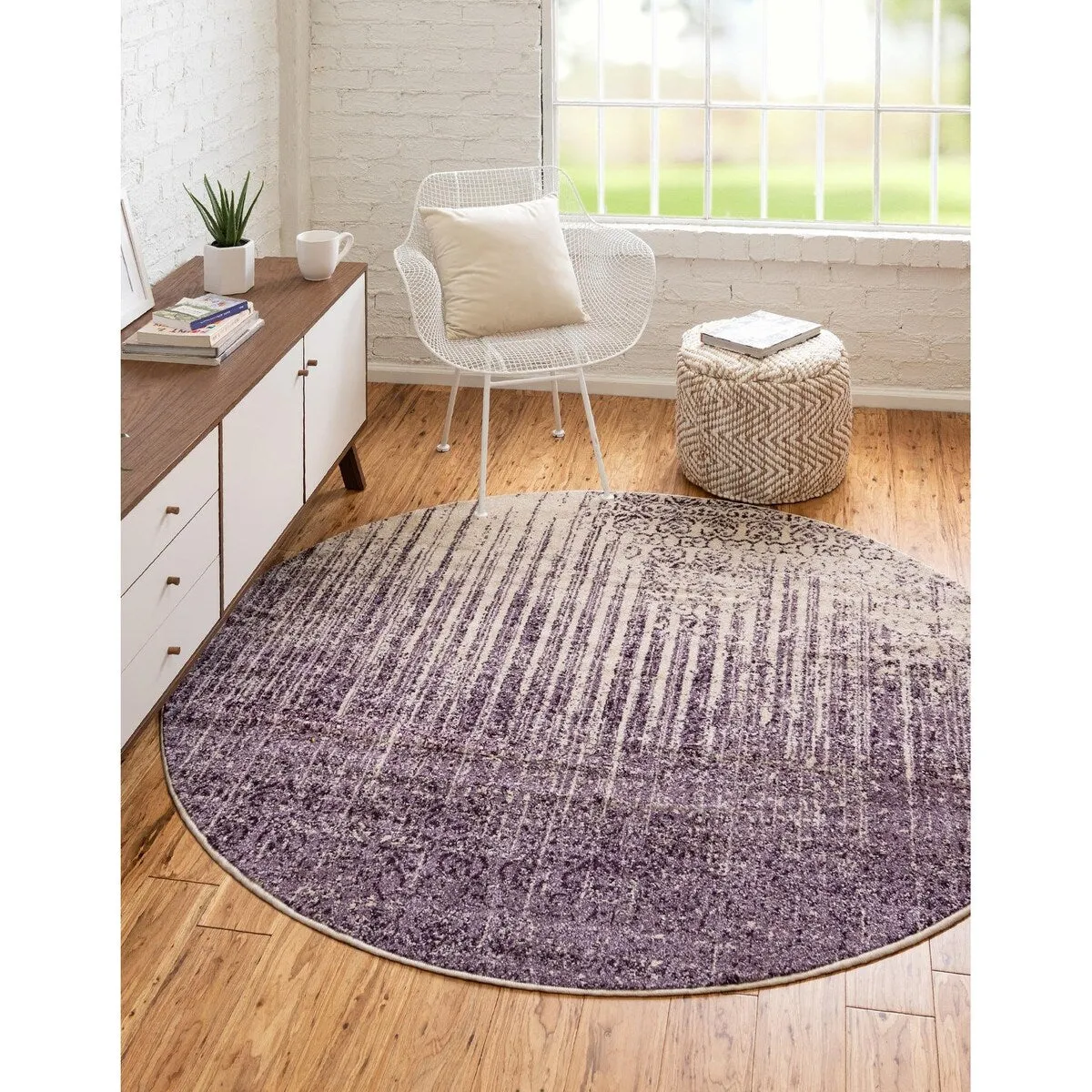 Contemporary Weby Collection Area Rug
