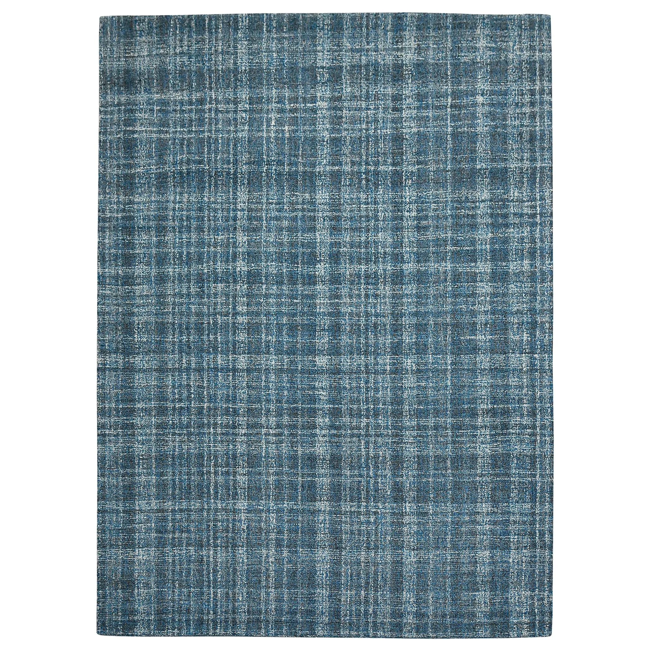 Copper Grove Clare Plaid Hand-Tufted Wool Area Rug