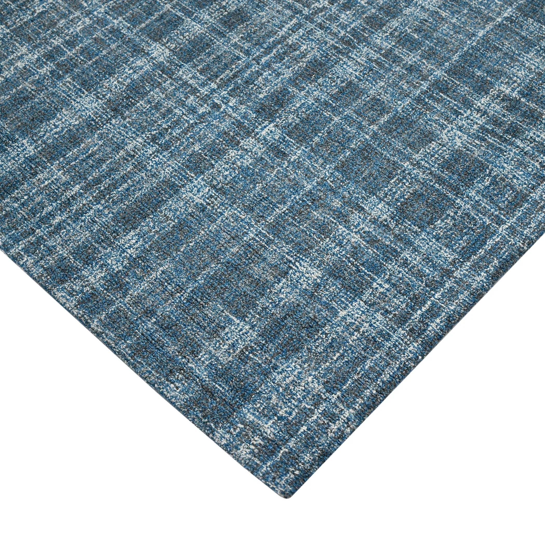 Copper Grove Clare Plaid Hand-Tufted Wool Area Rug