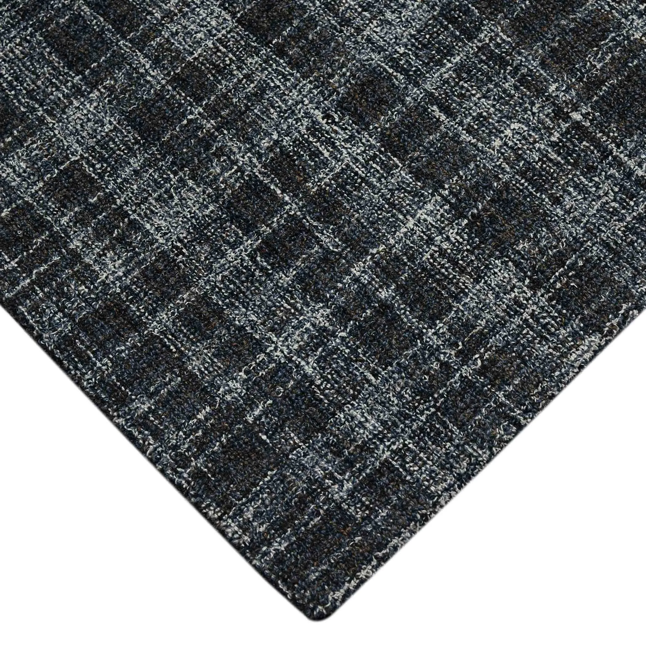 Copper Grove Clare Plaid Hand-Tufted Wool Area Rug