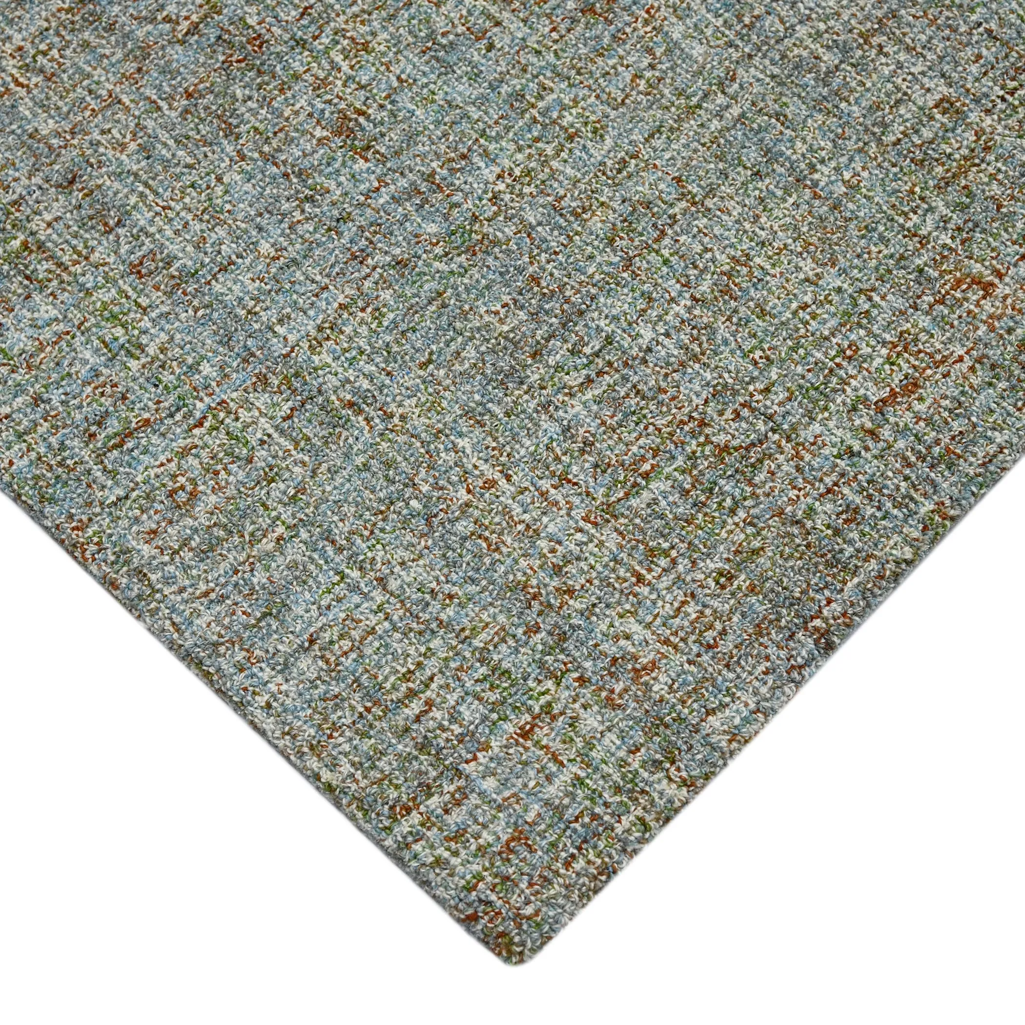 Copper Grove Clare Plaid Hand-Tufted Wool Area Rug