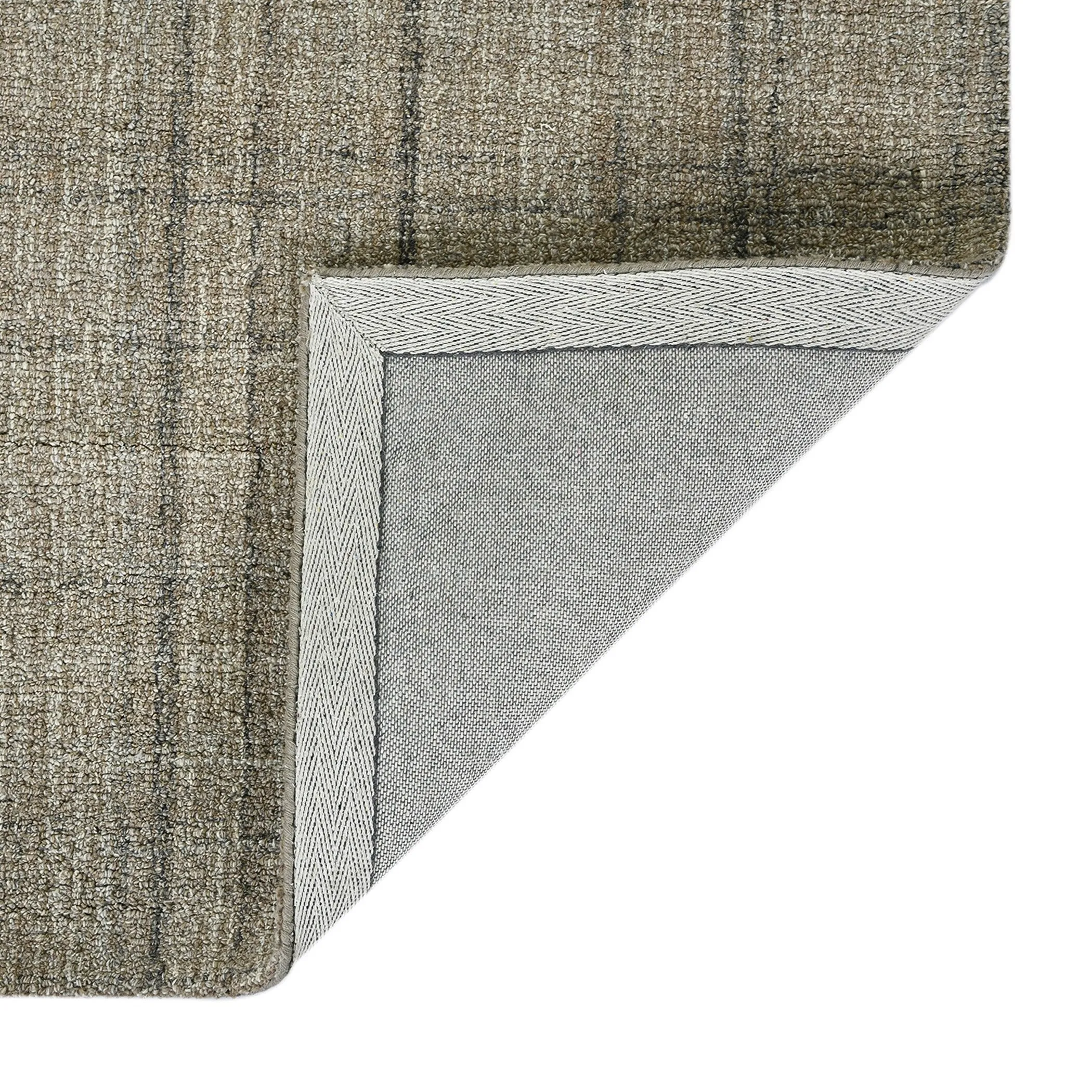 Copper Grove Clare Plaid Hand-Tufted Wool Area Rug