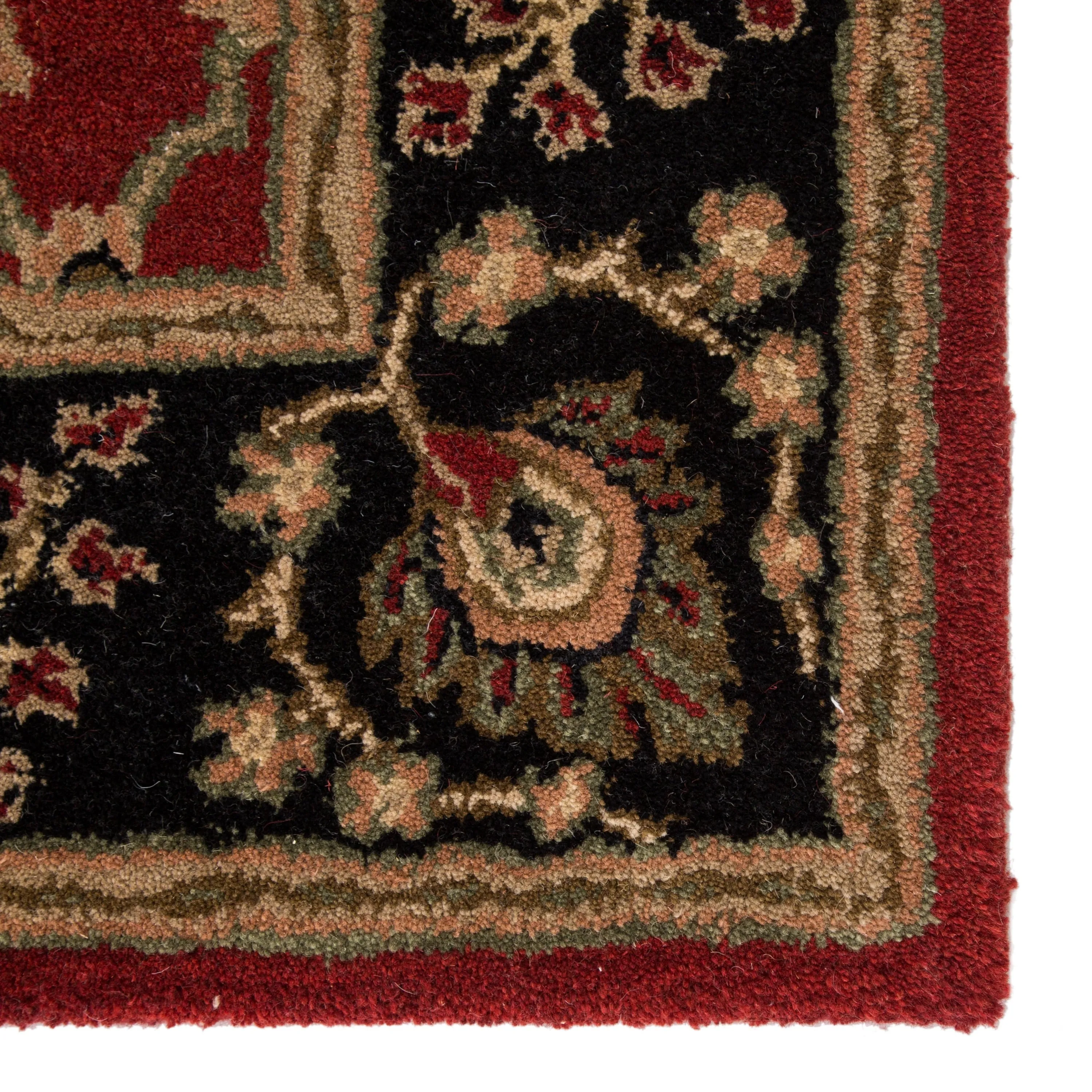 Copper Grove Kesagami Handmade Floral Grey/ Beige area Rug