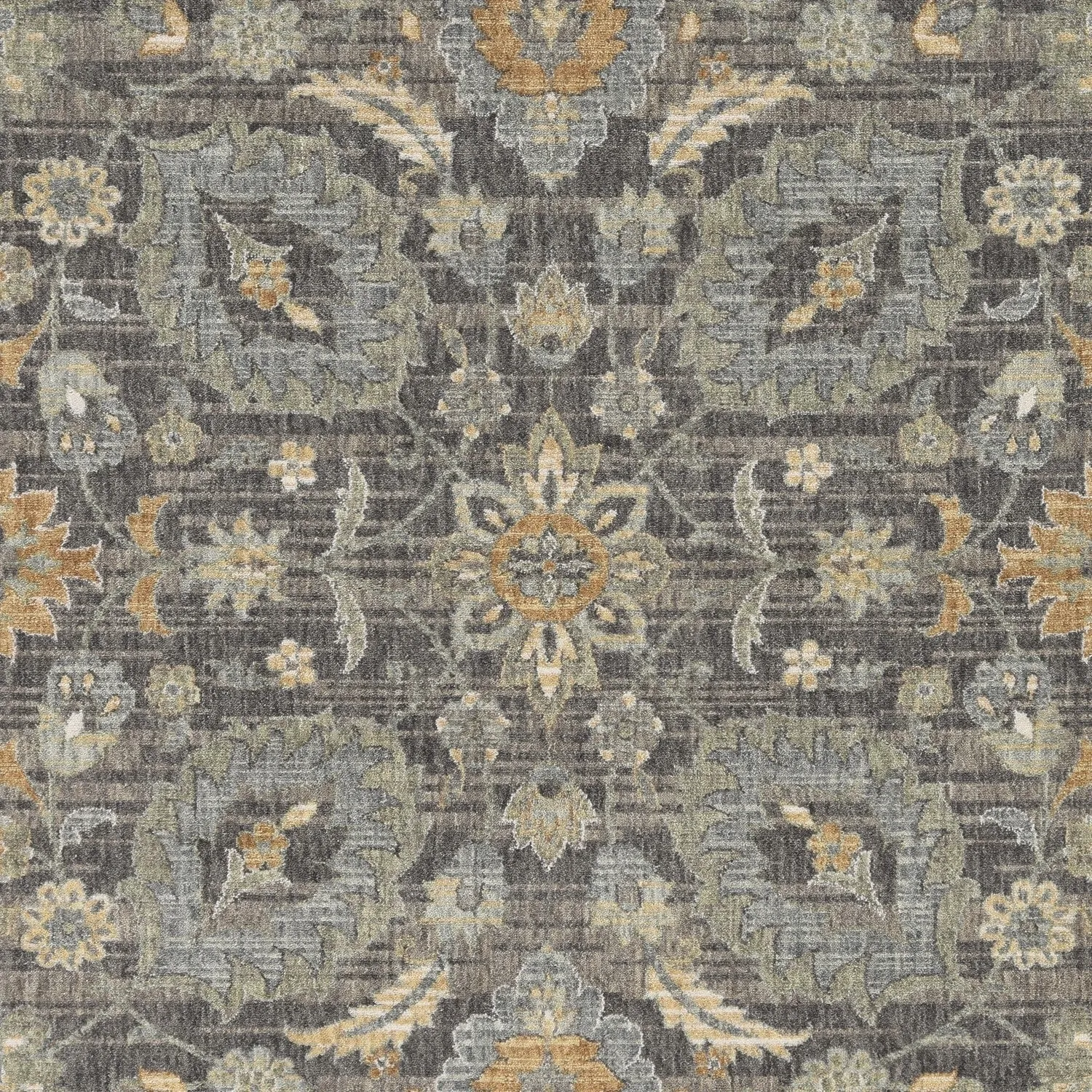 Copper Grove Wool Distressed Traditional Wool Area Rug