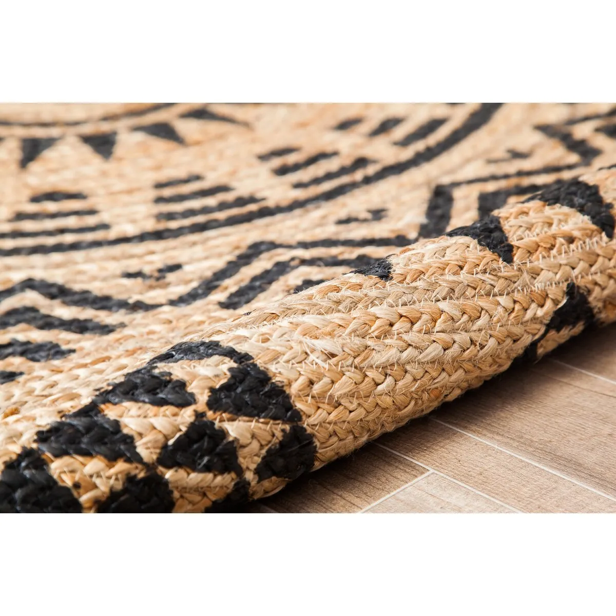 Cortez Tribal Round Area Rug