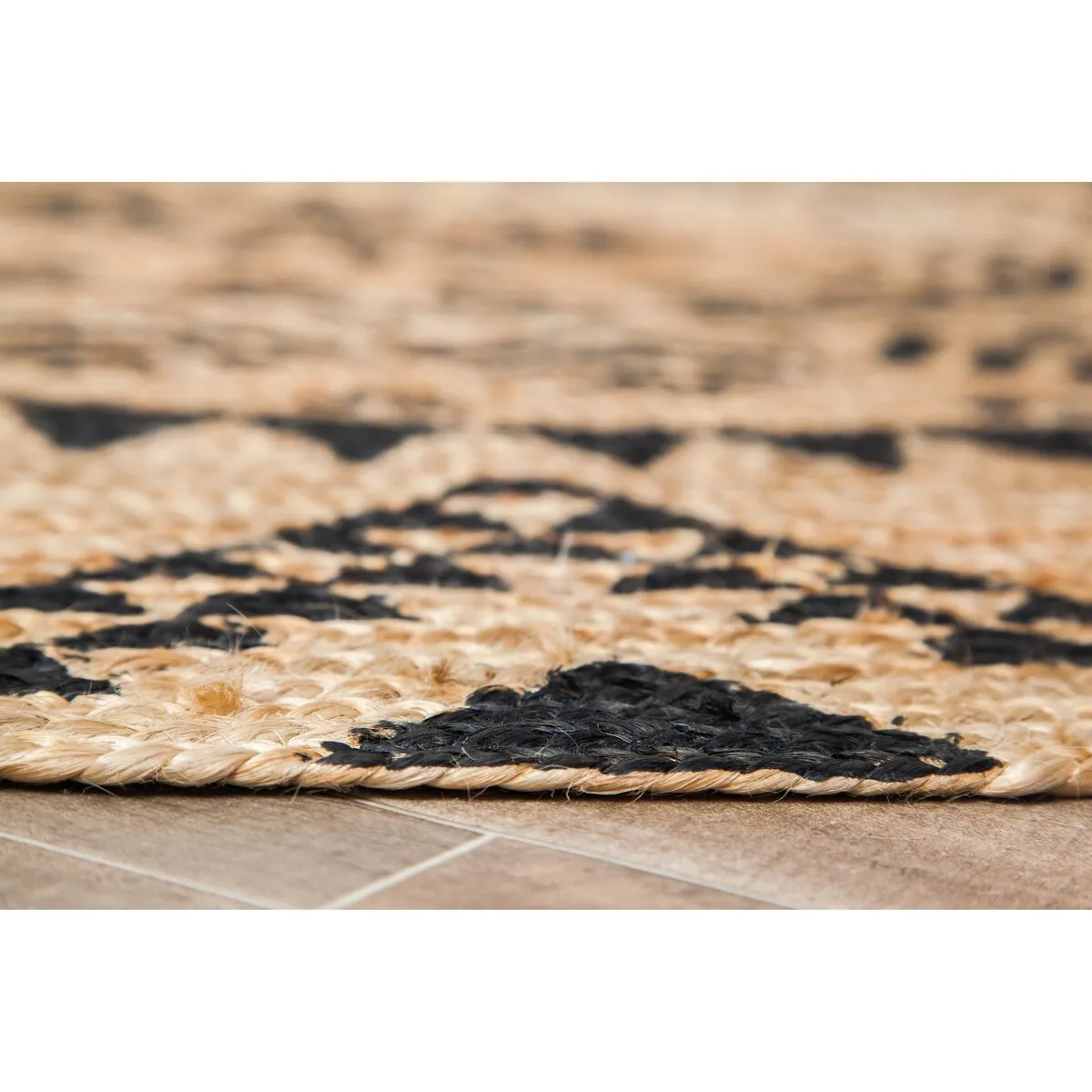 Cortez Tribal Round Area Rug