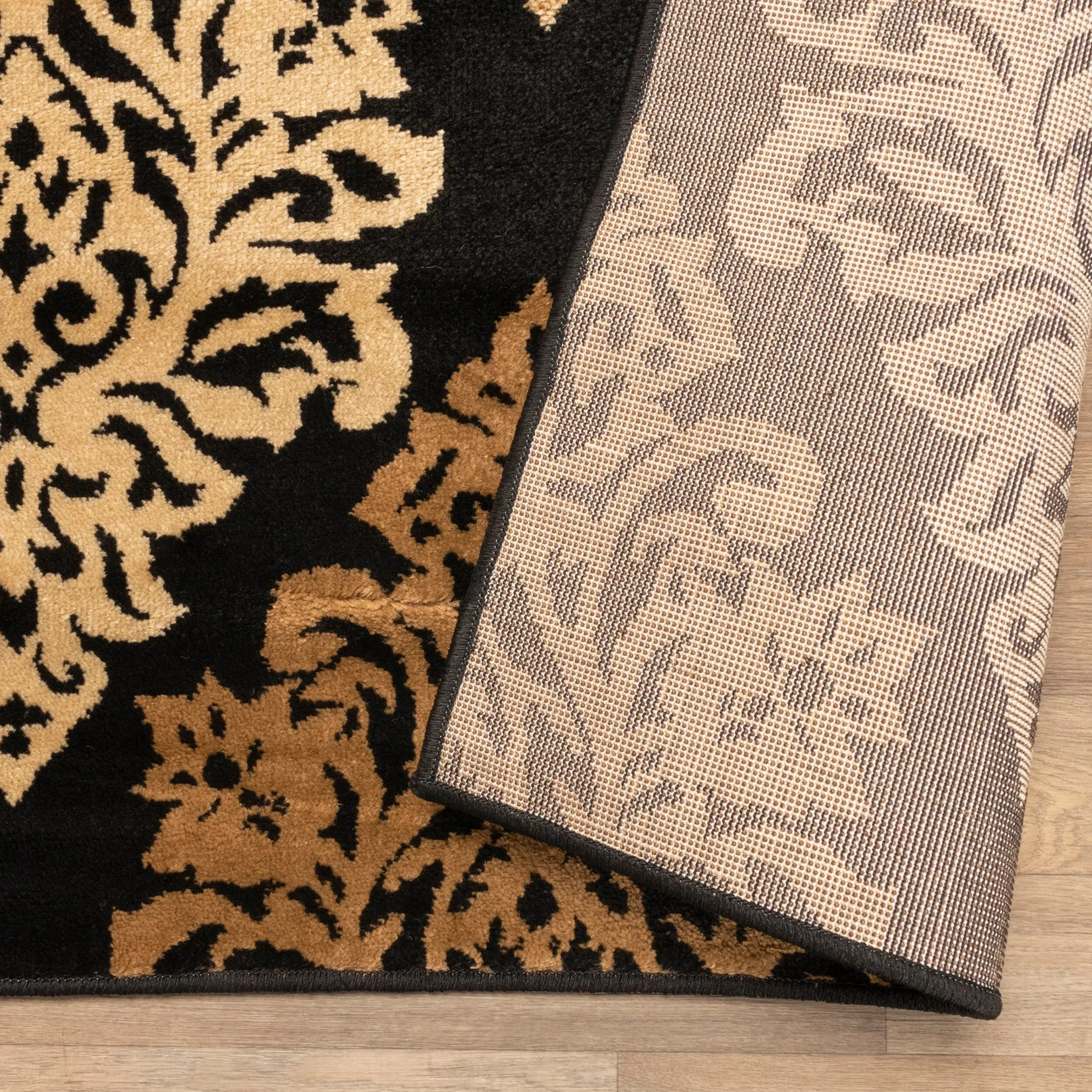 Danvers Traditional Damask Indoor Area Rug by Superior