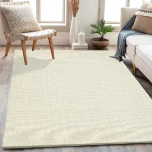 Delara Premium Handwoven Natural Fiber Area Rug. 60% Wool 40% Jute excellent choice in high-traffic areas such as Living rooms