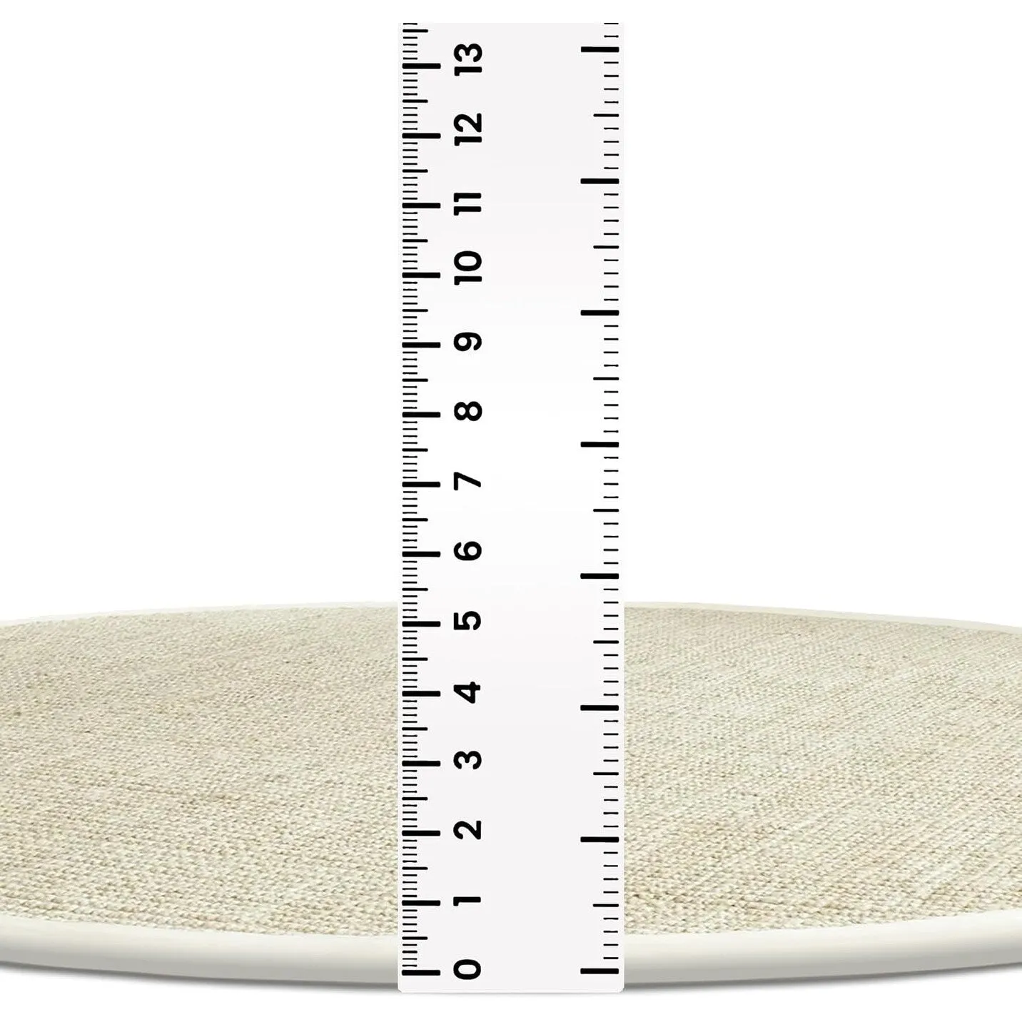 Delara Premium Handwoven Natural Fiber Area Rug Boucle 100% Jute excellent choice in high-traffic areas such as Living rooms