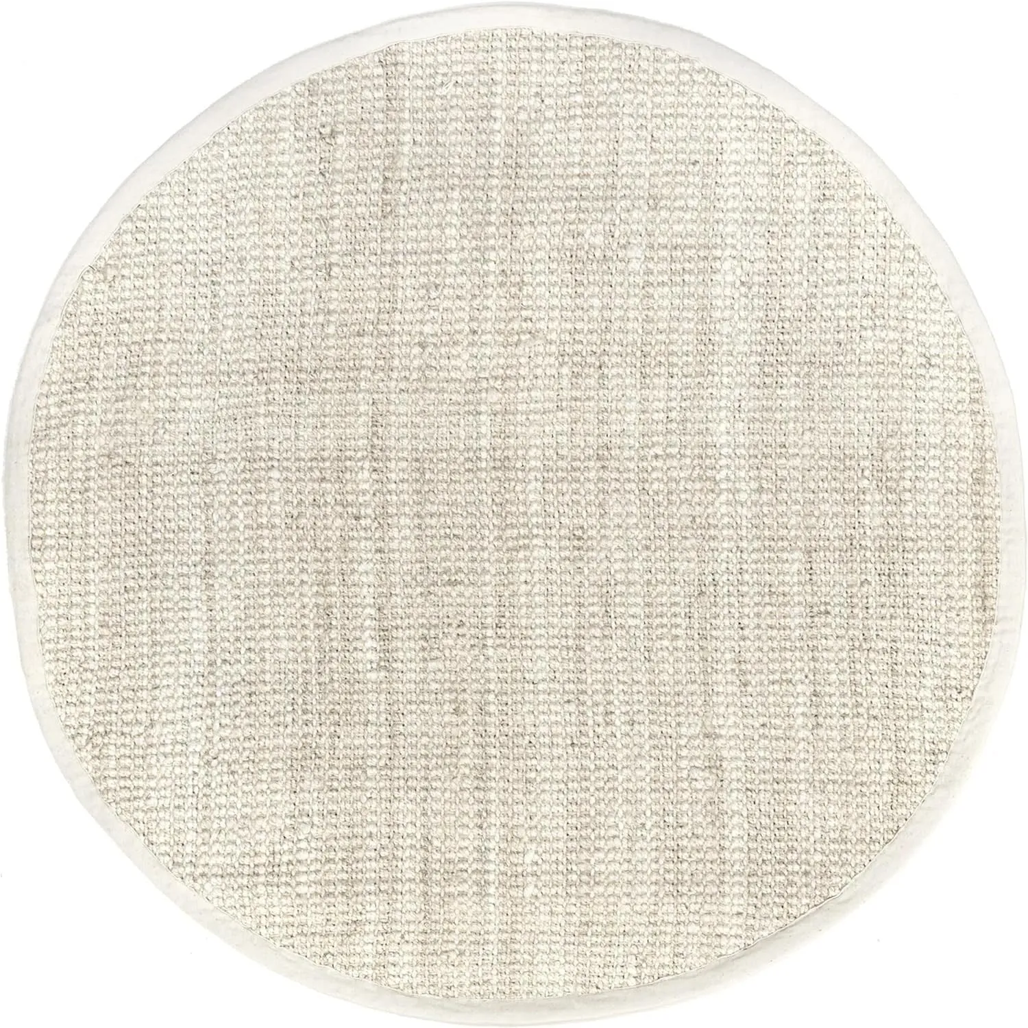 Delara Premium Handwoven Natural Fiber Area Rug Boucle 100% Jute excellent choice in high-traffic areas such as Living rooms