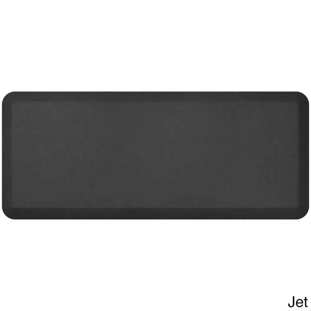 Designer Comfort Leathergrain Anti-Fatigue Kitchen Mat - 1'8 x 4' - 1'8 x 4'
