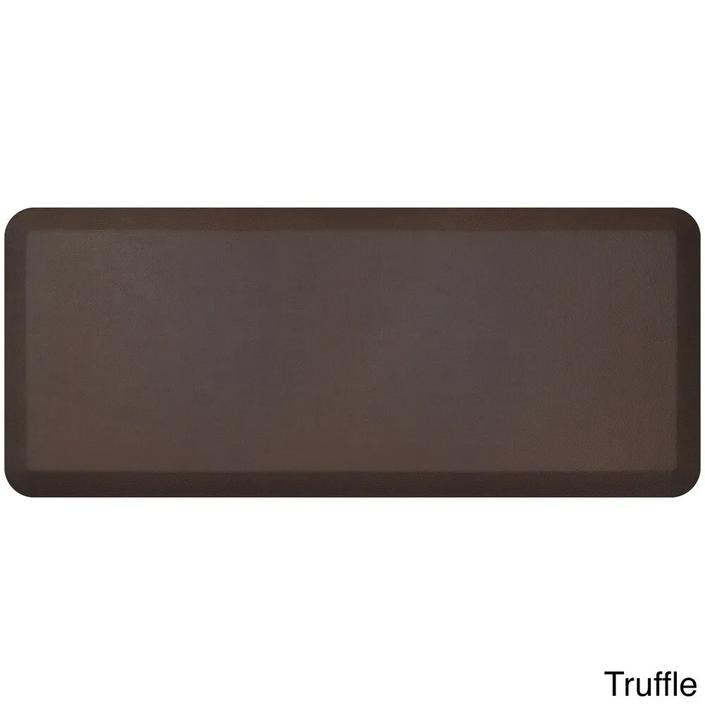 Designer Comfort Leathergrain Anti-Fatigue Kitchen Mat - 1'8 x 4' - 1'8 x 4'