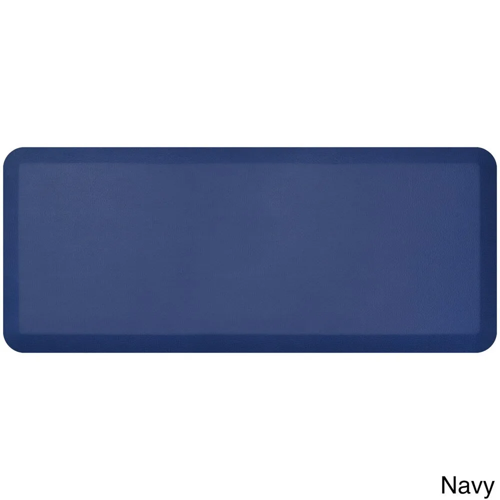 Designer Comfort Leathergrain Anti-Fatigue Kitchen Mat - 1'8 x 4' - 1'8 x 4'