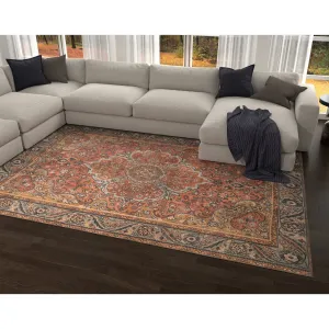 Domani Grove Machine Washable Rustic Boho Dreams Area Rug