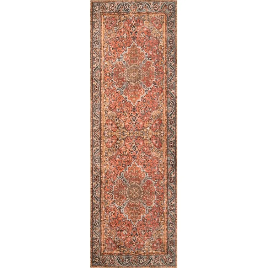 Domani Grove Machine Washable Rustic Boho Dreams Area Rug