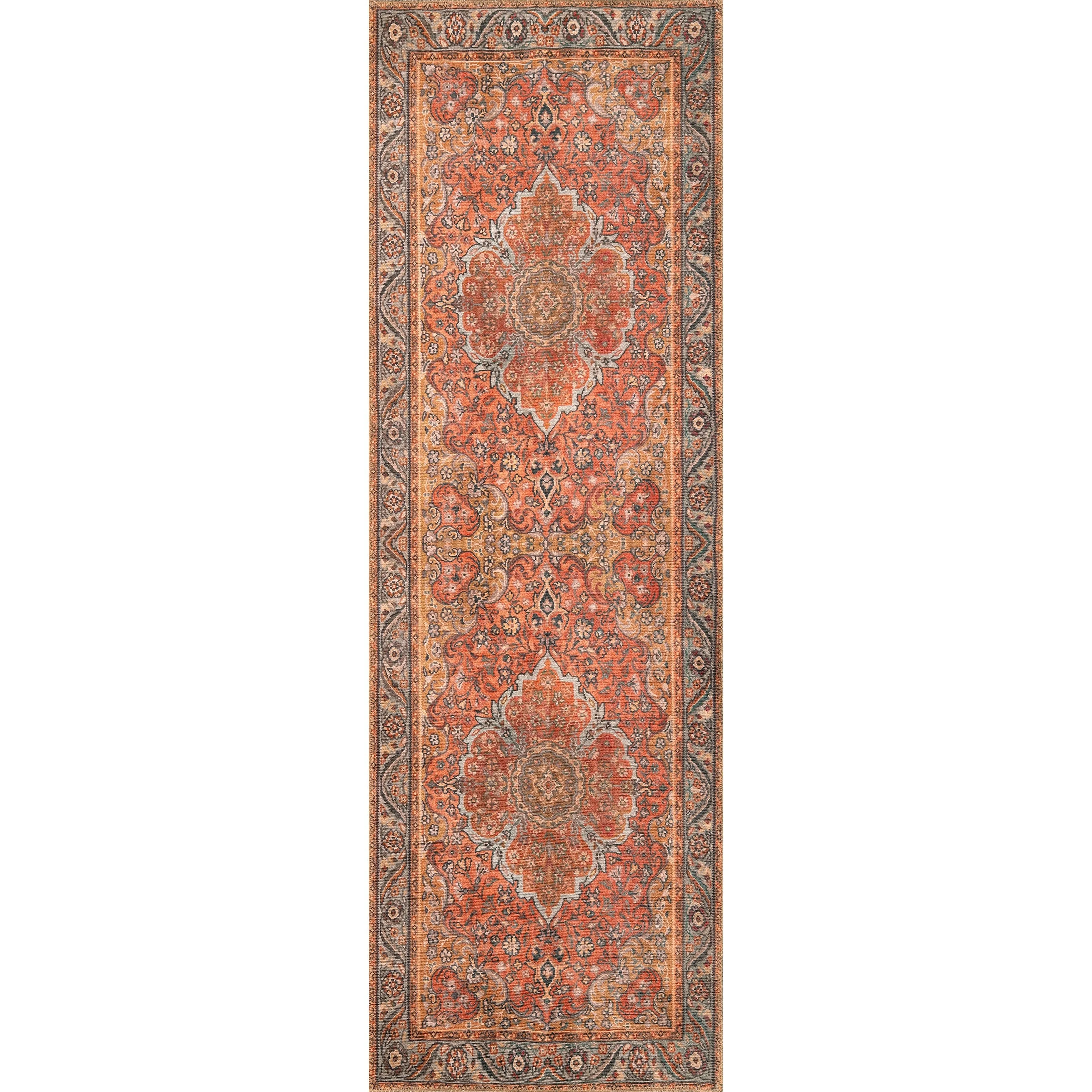 Domani Grove Machine Washable Rustic Boho Dreams Area Rug