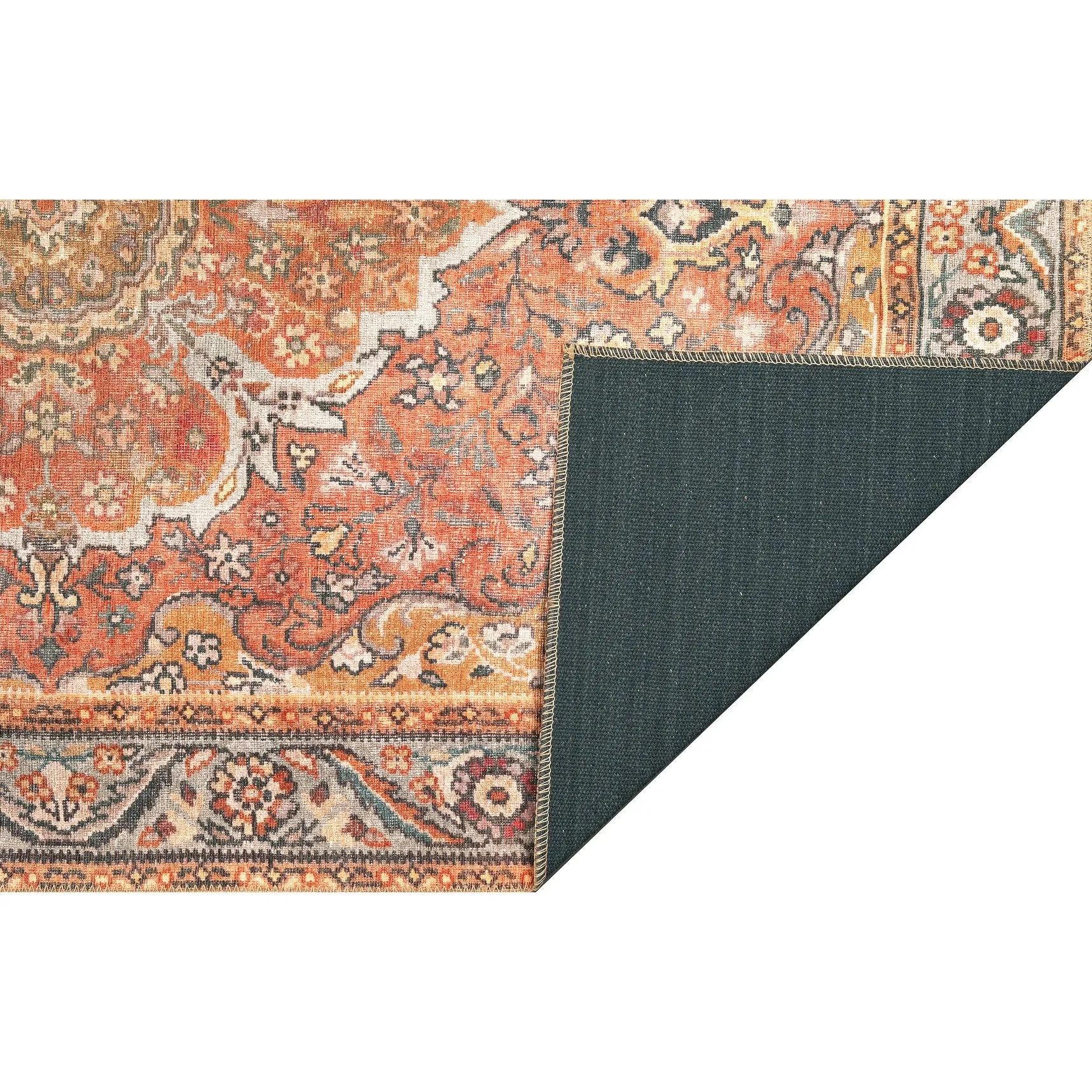 Domani Grove Machine Washable Rustic Boho Dreams Area Rug