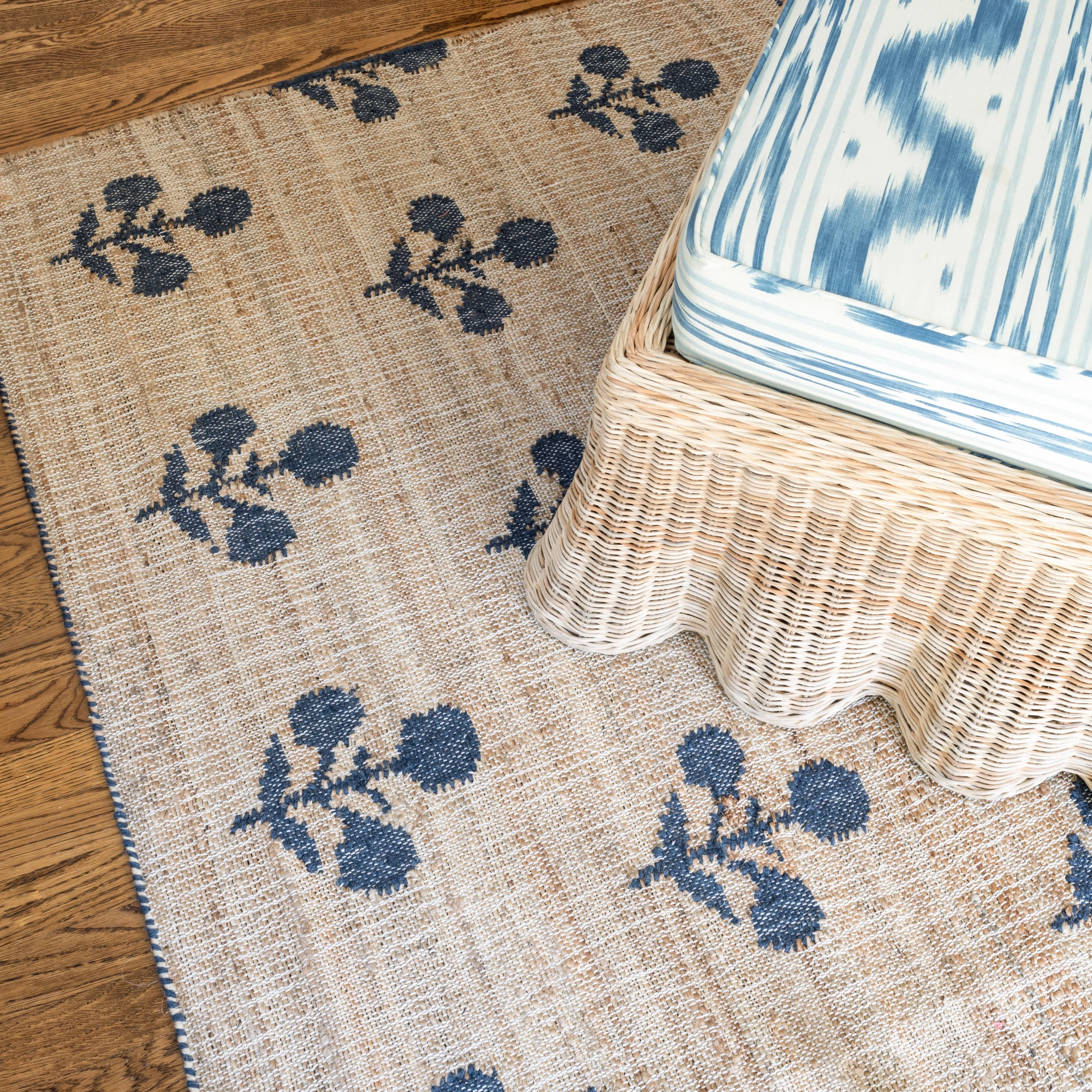 Erin Gates by Momeni Orchard Bloom Hand Woven Wool and Jute Rug
