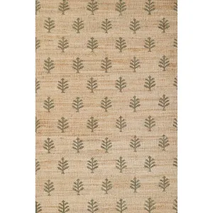 Erin Gates by Momeni Orchard Verdure Natural Hand Woven Wool and Jute Area Rug