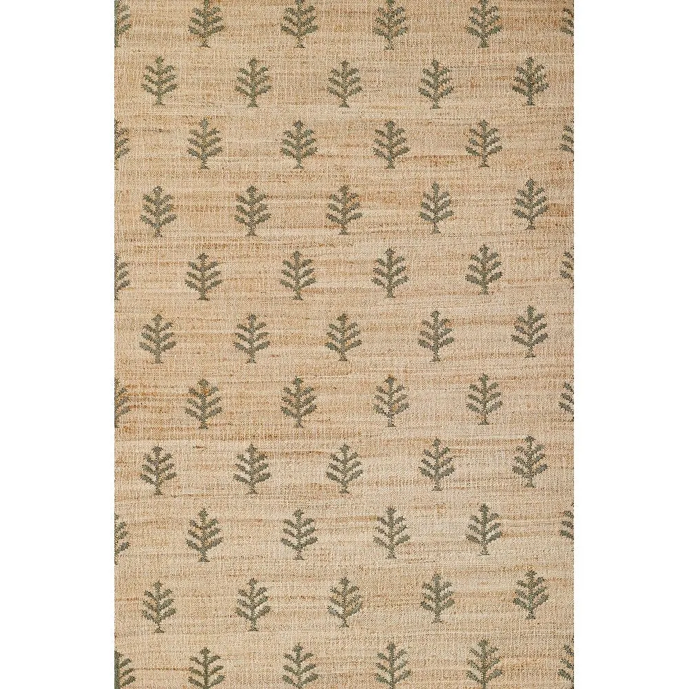 Erin Gates by Momeni Orchard Verdure Natural Hand Woven Wool and Jute Area Rug