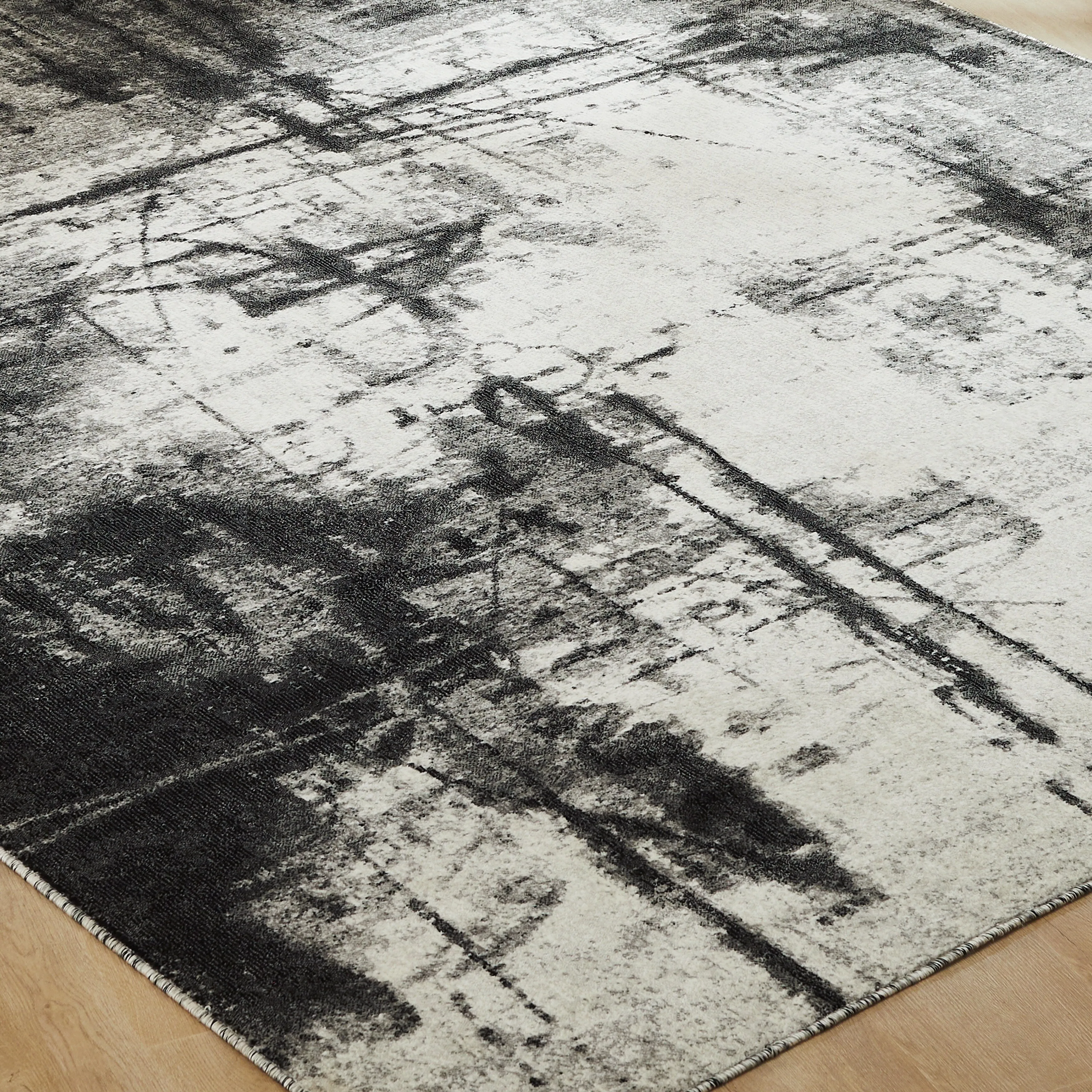 Ethereal Mist Abstract Area Rug