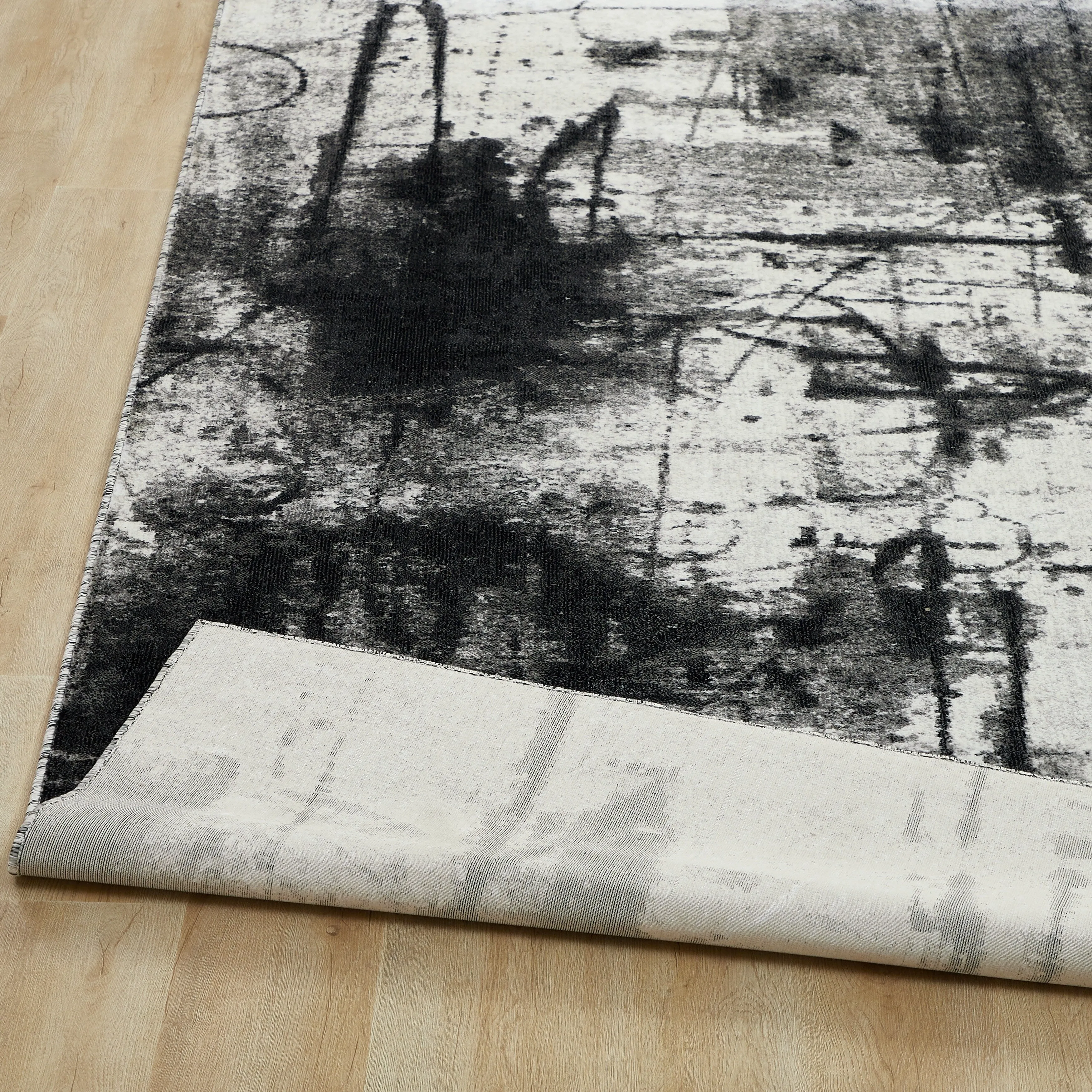Ethereal Mist Abstract Area Rug