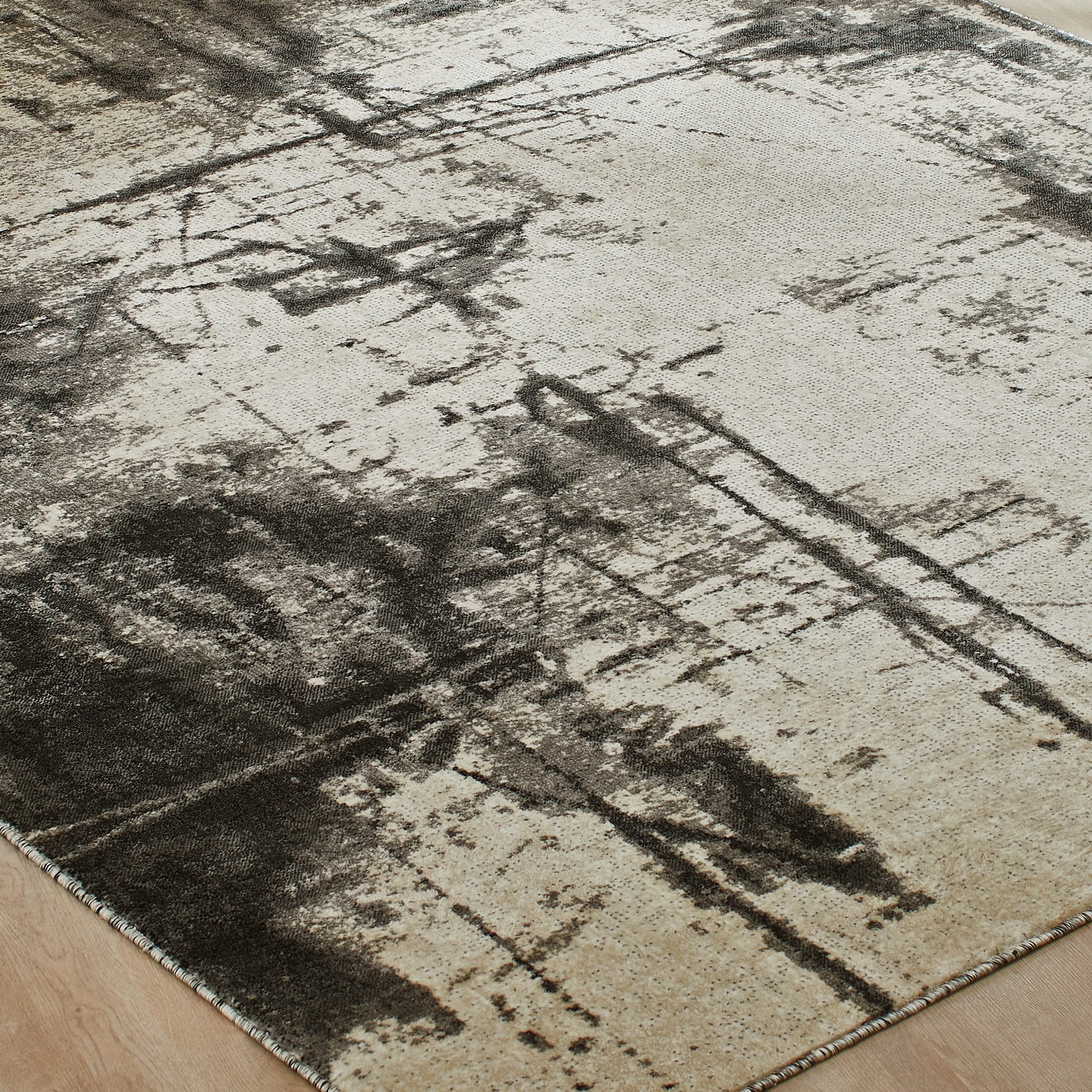 Ethereal Mist Abstract Area Rug