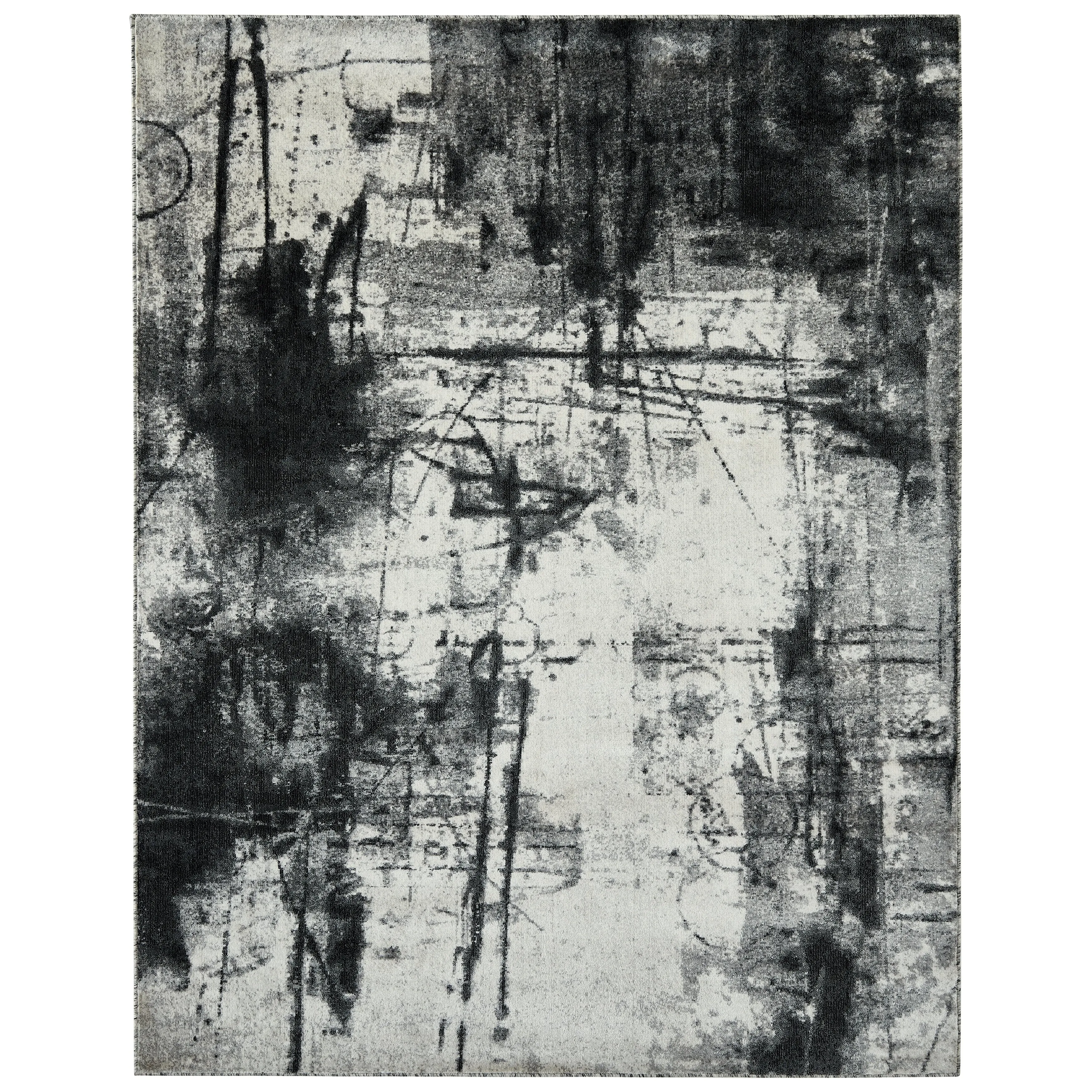 Ethereal Mist Abstract Area Rug