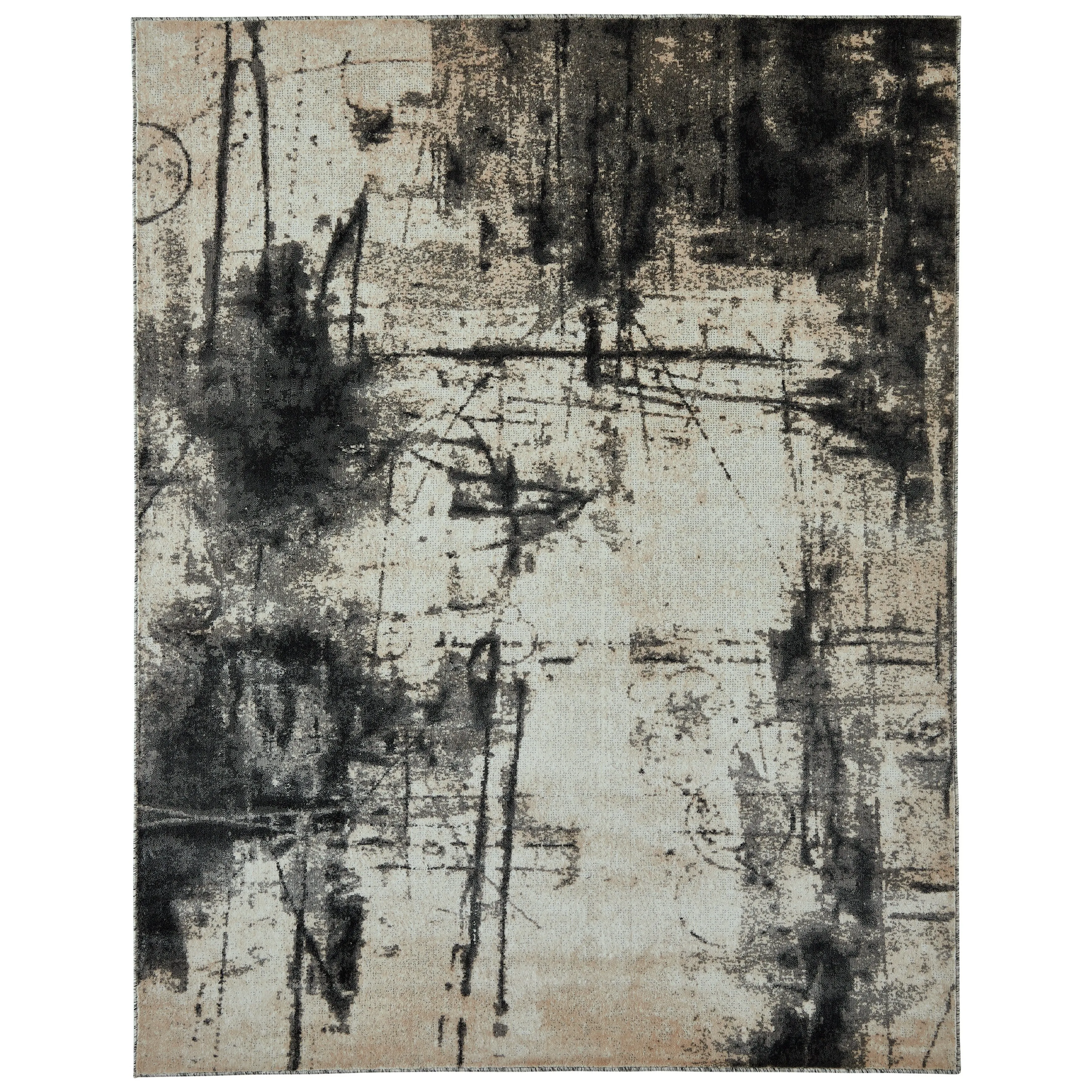 Ethereal Mist Abstract Area Rug