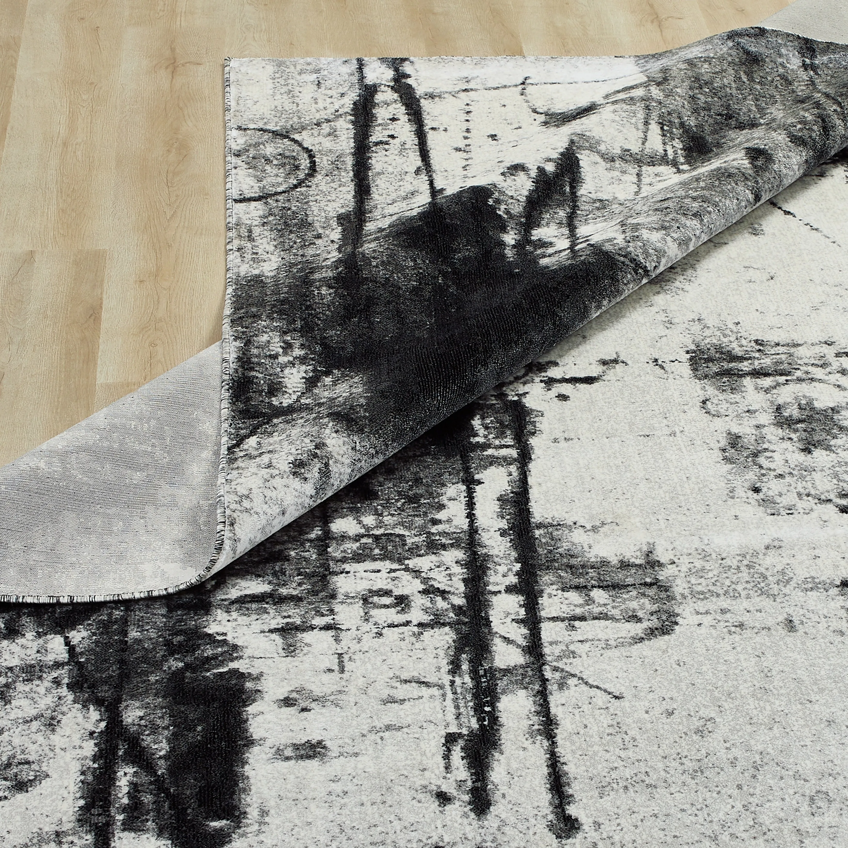 Ethereal Mist Abstract Area Rug