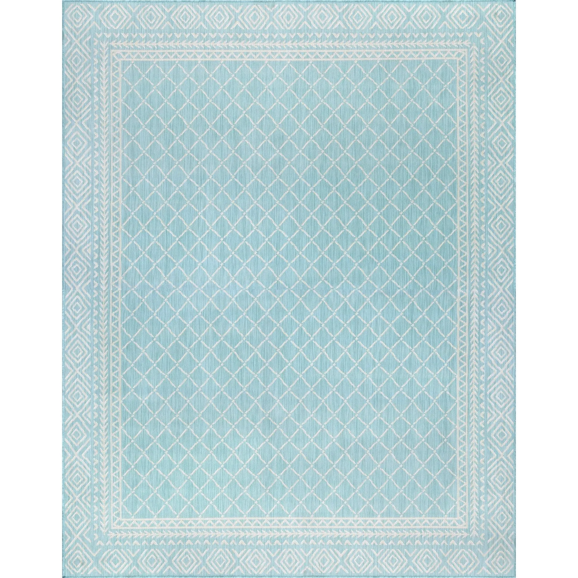 Exo Coastal Diamond Indoor/Outdoor Area Rug