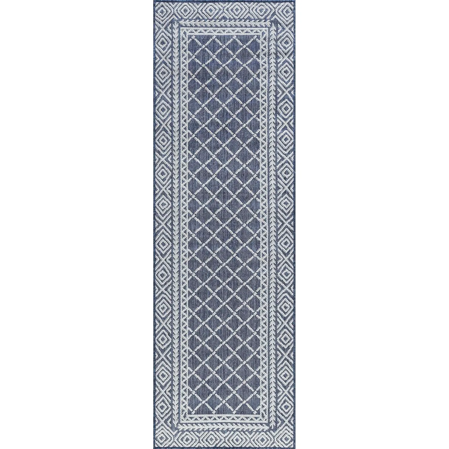 Exo Coastal Diamond Indoor/Outdoor Area Rug
