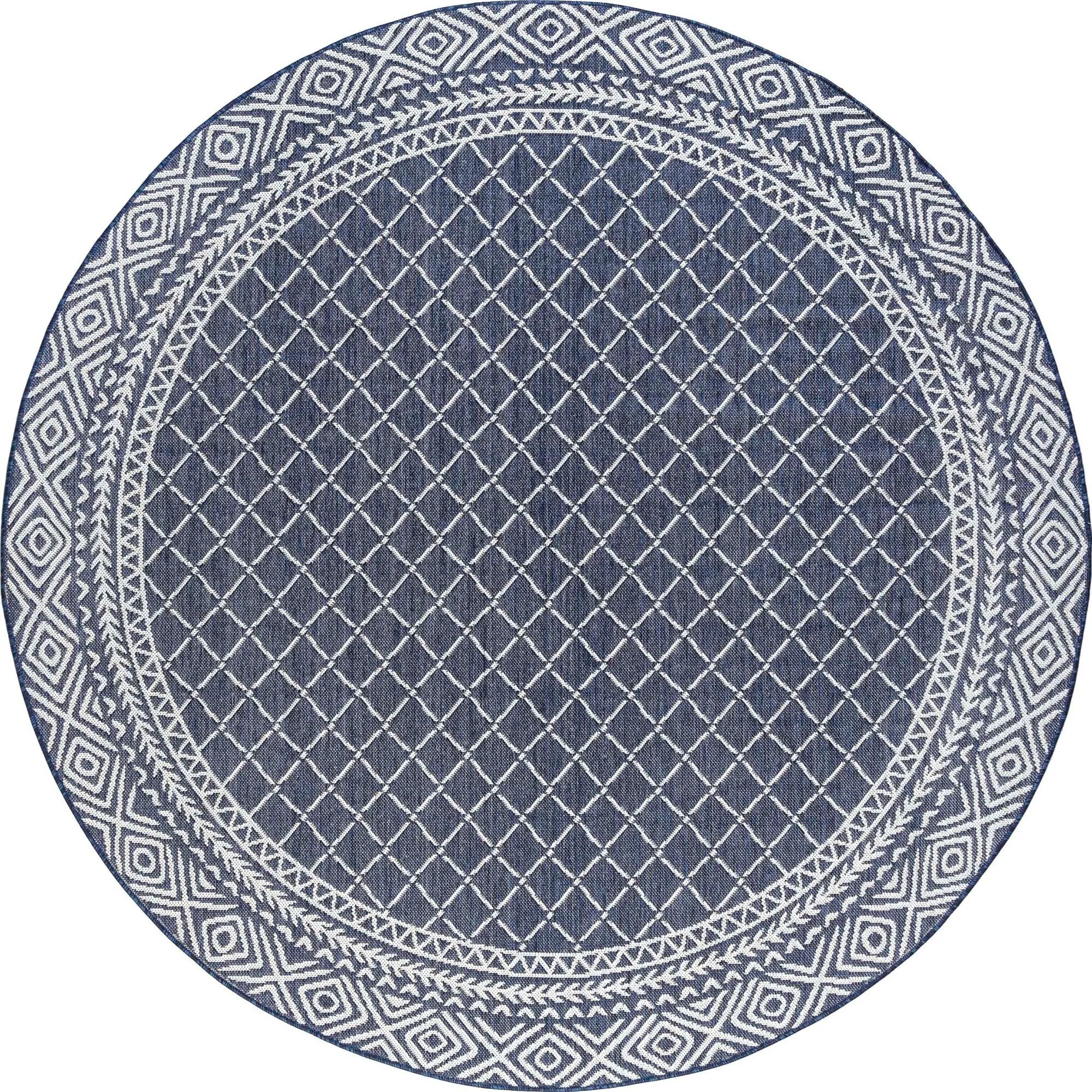 Exo Coastal Diamond Indoor/Outdoor Area Rug