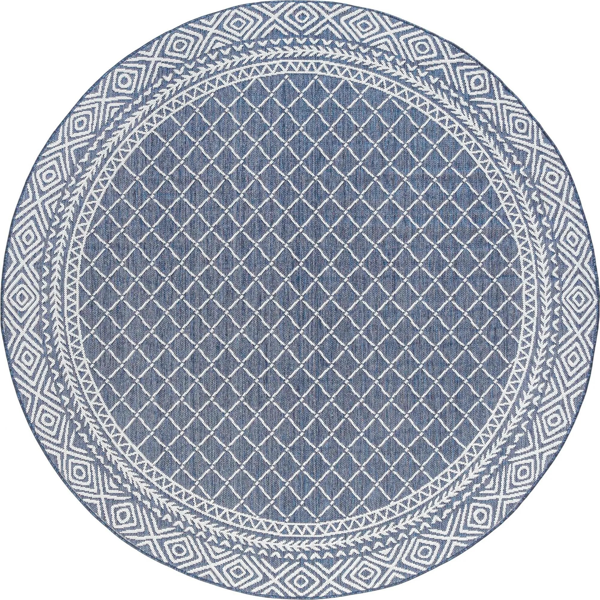 Exo Coastal Diamond Indoor/Outdoor Area Rug