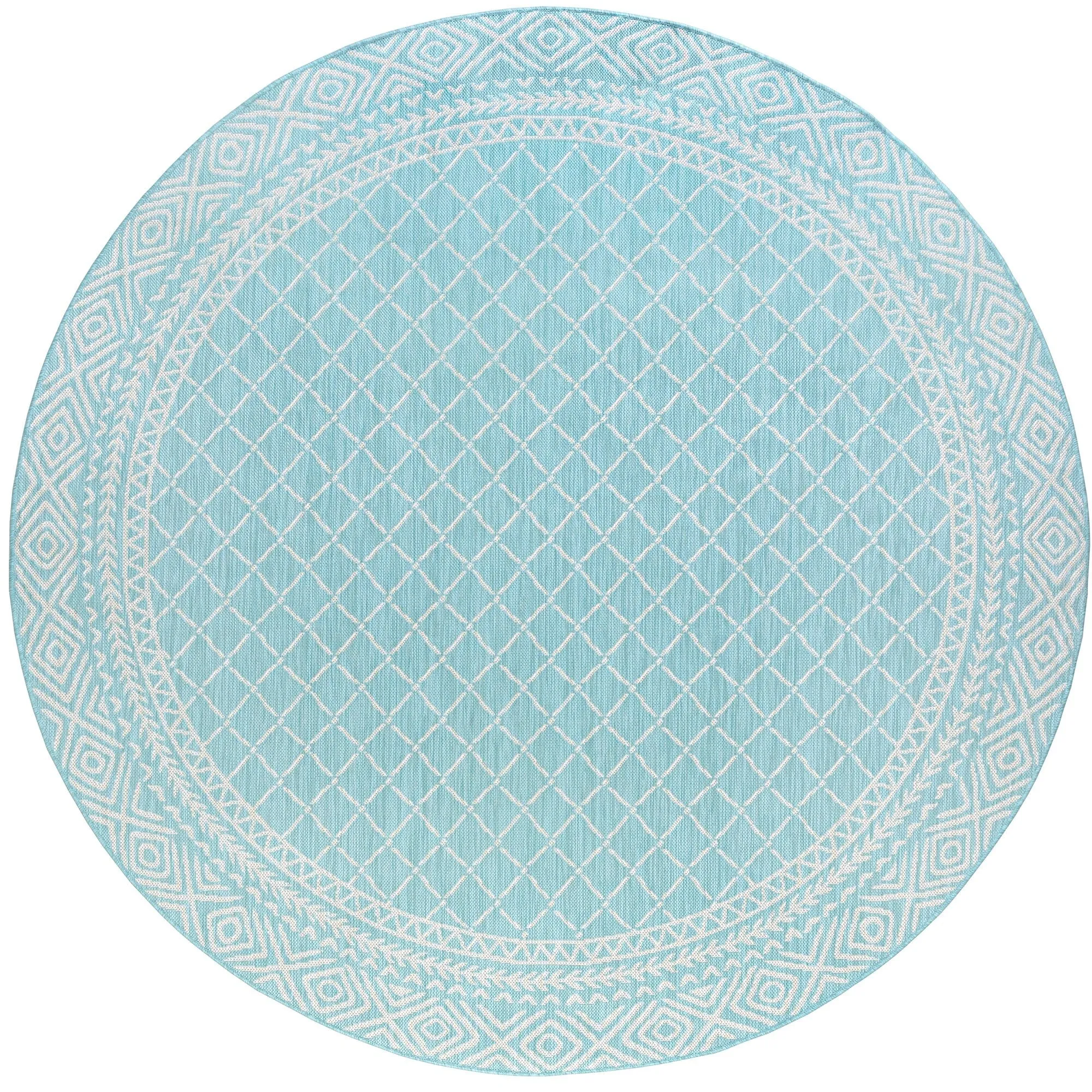Exo Coastal Diamond Indoor/Outdoor Area Rug