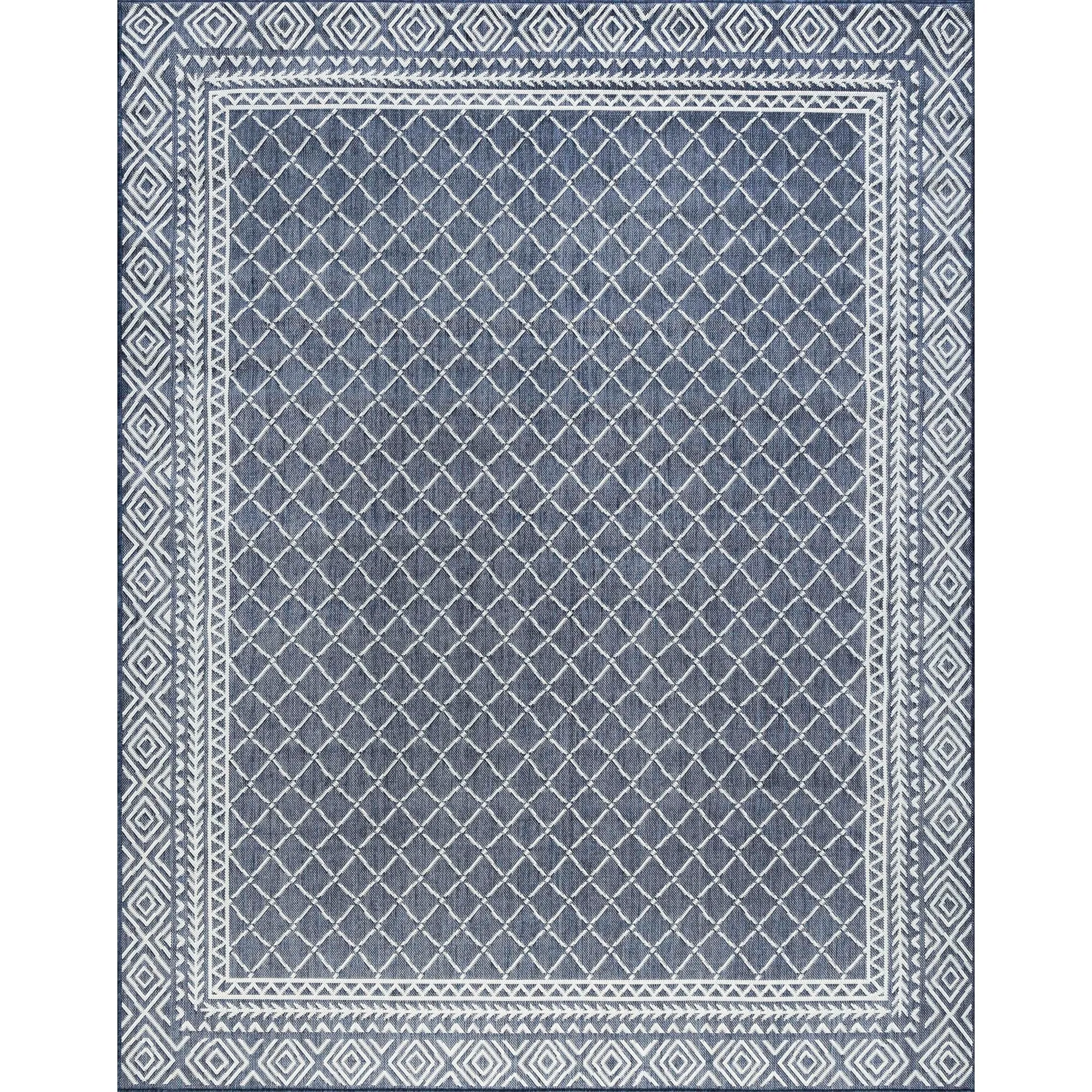 Exo Coastal Diamond Indoor/Outdoor Area Rug