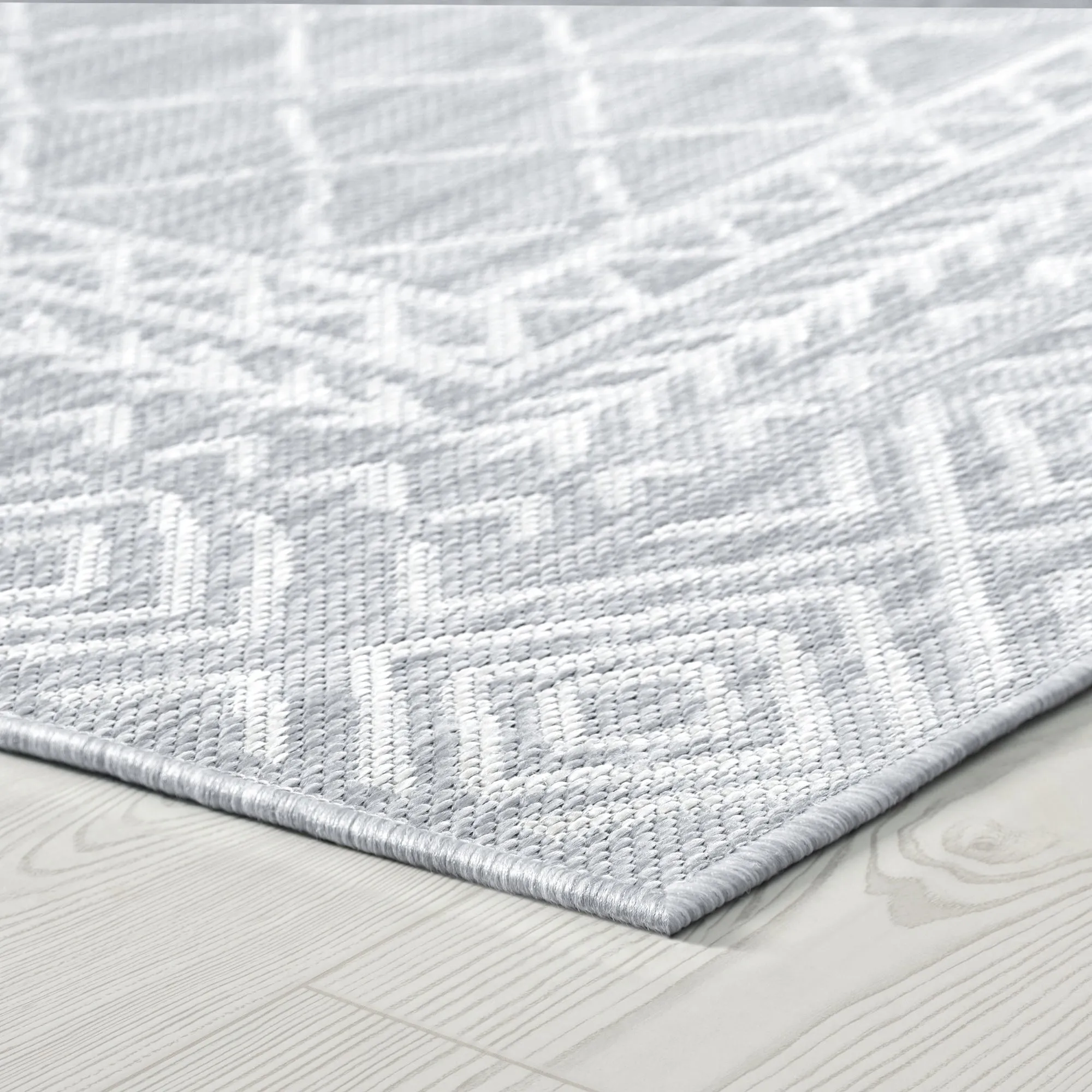 Exo Coastal Diamond Indoor/Outdoor Area Rug