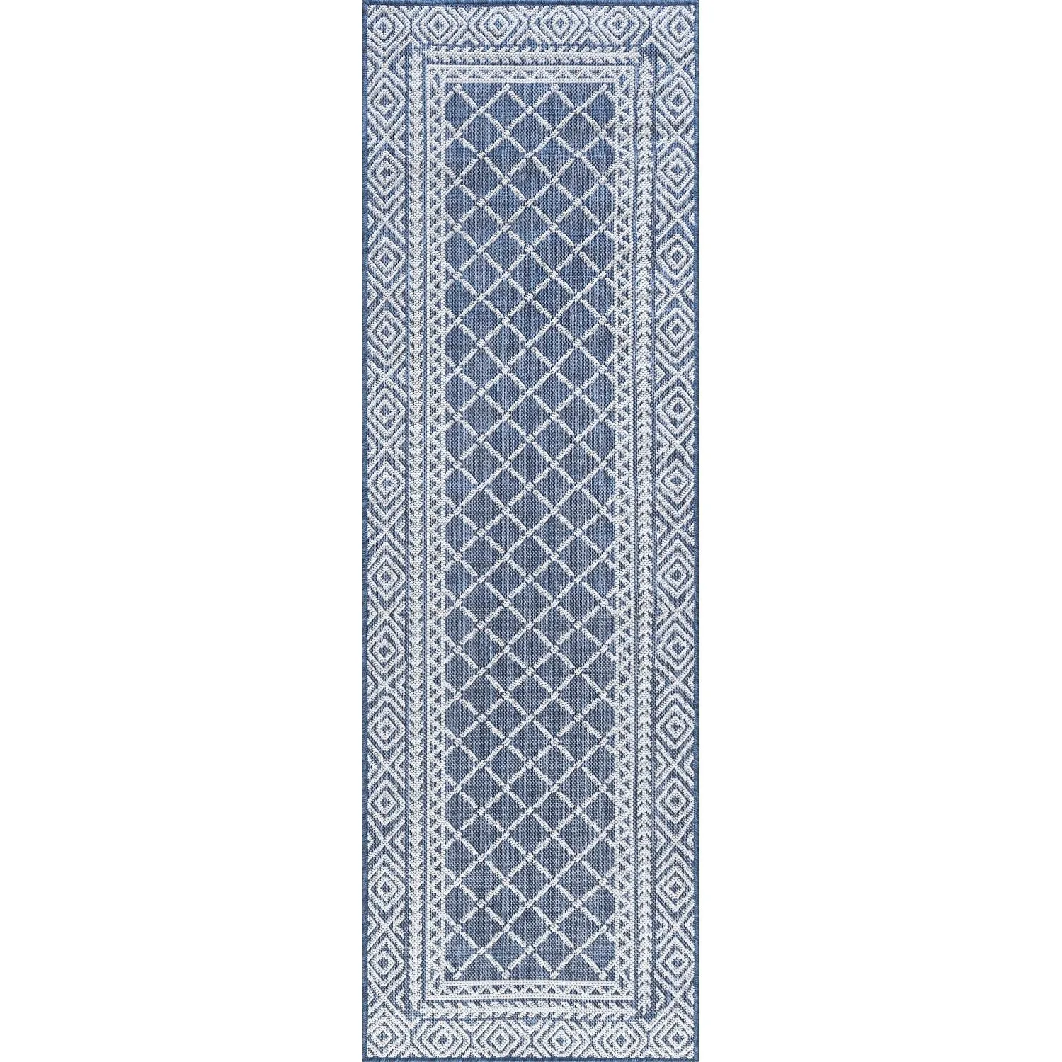 Exo Coastal Diamond Indoor/Outdoor Area Rug
