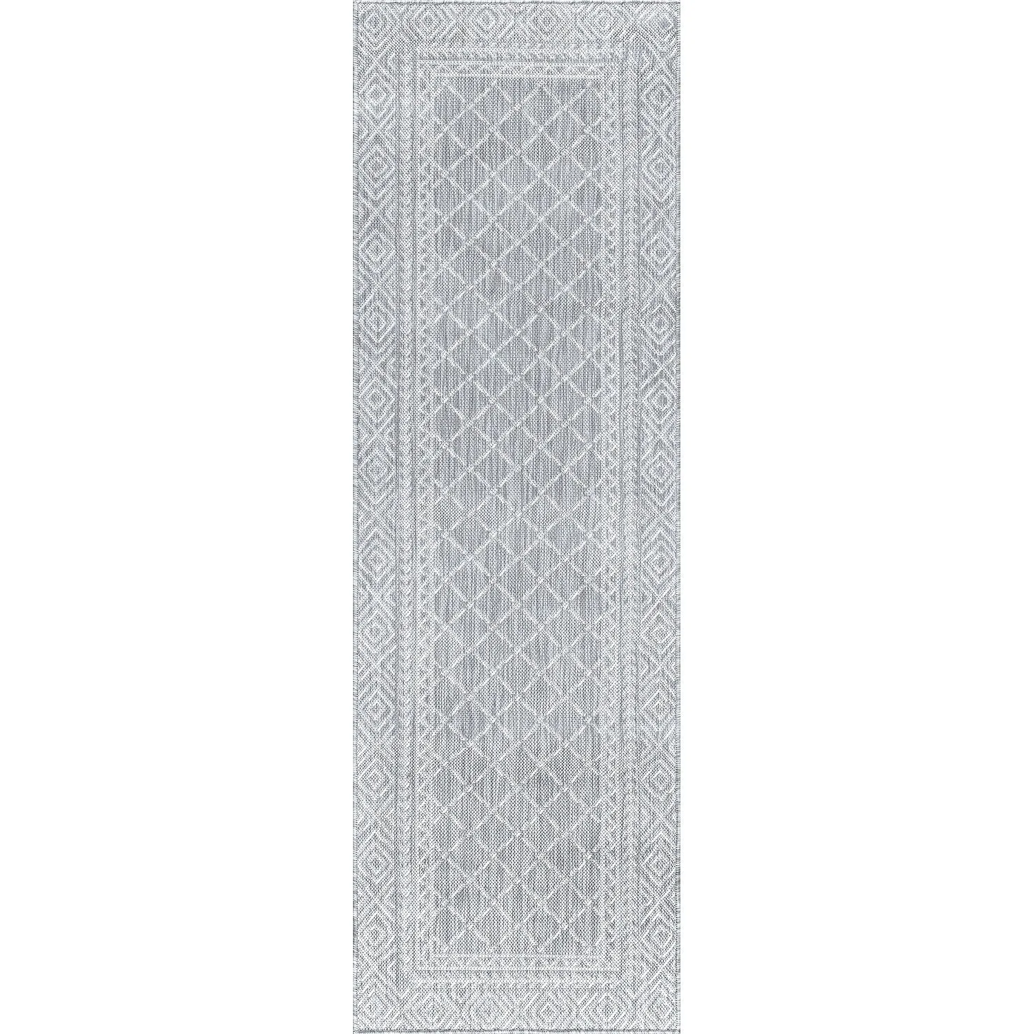 Exo Coastal Diamond Indoor/Outdoor Area Rug