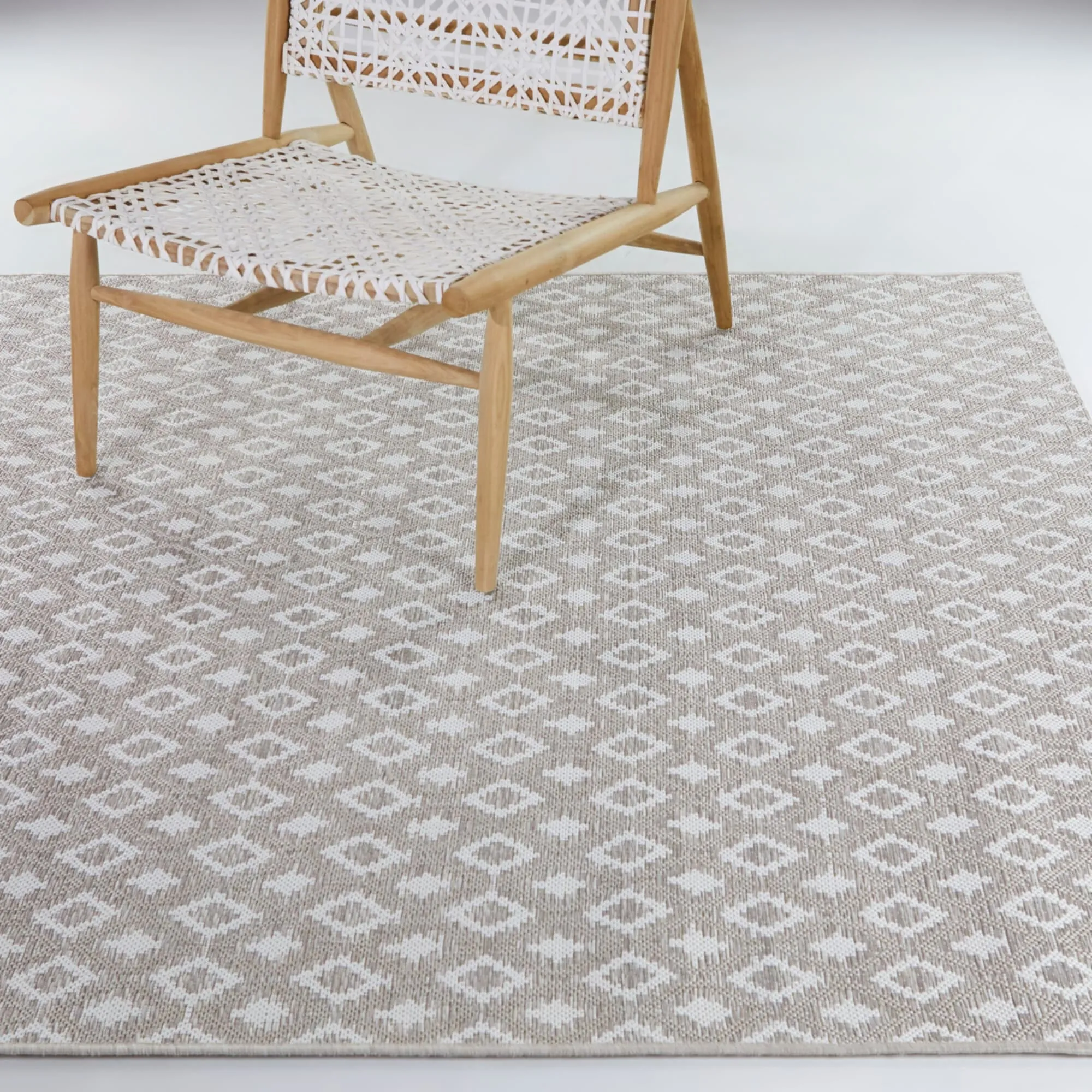 Fabien Diamond Trellis Indoor/Outdoor Area Rug