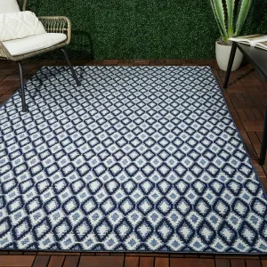 Fabien Diamond Trellis Indoor/Outdoor Area Rug