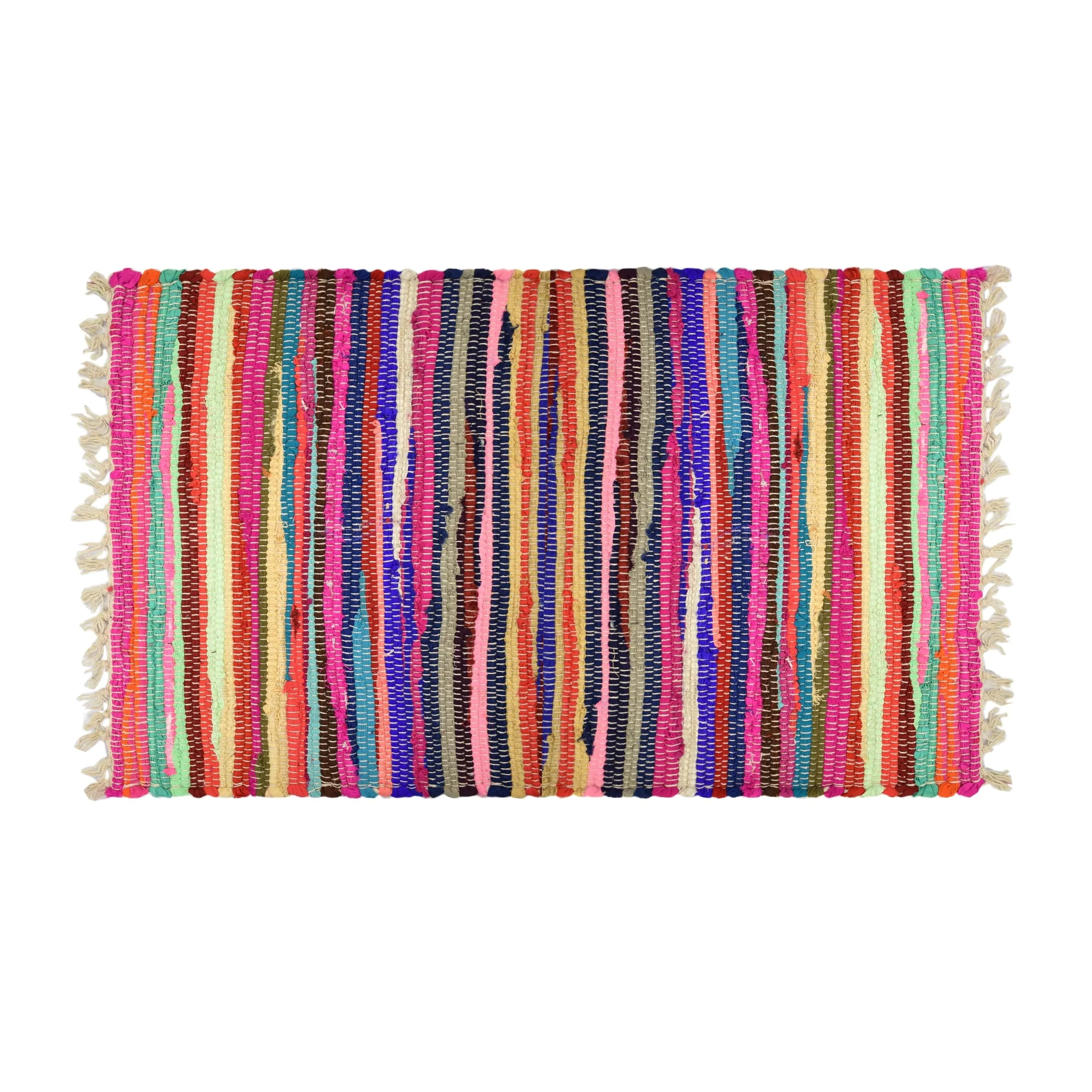 Fabstyles Spectrum Cotton Handmade Area Rag Rug