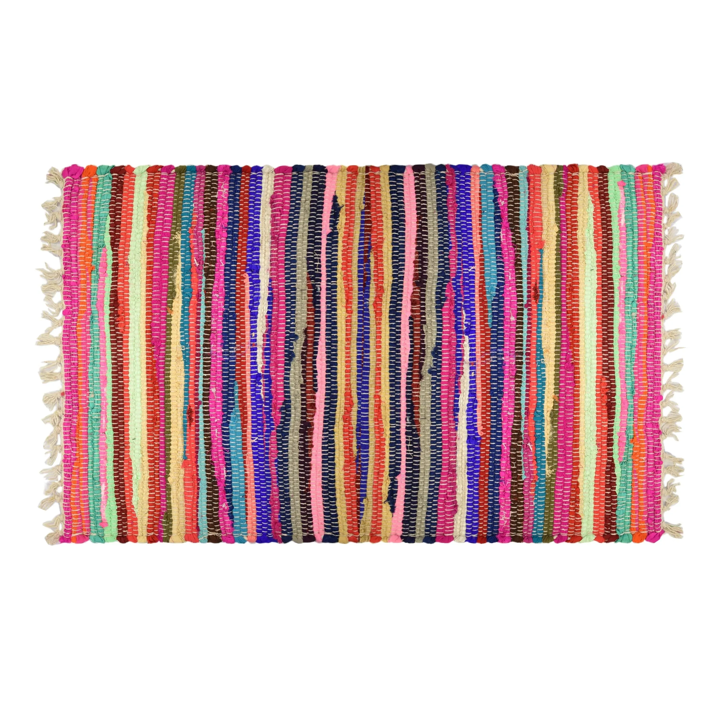 Fabstyles Spectrum Cotton Handmade Area Rag Rug