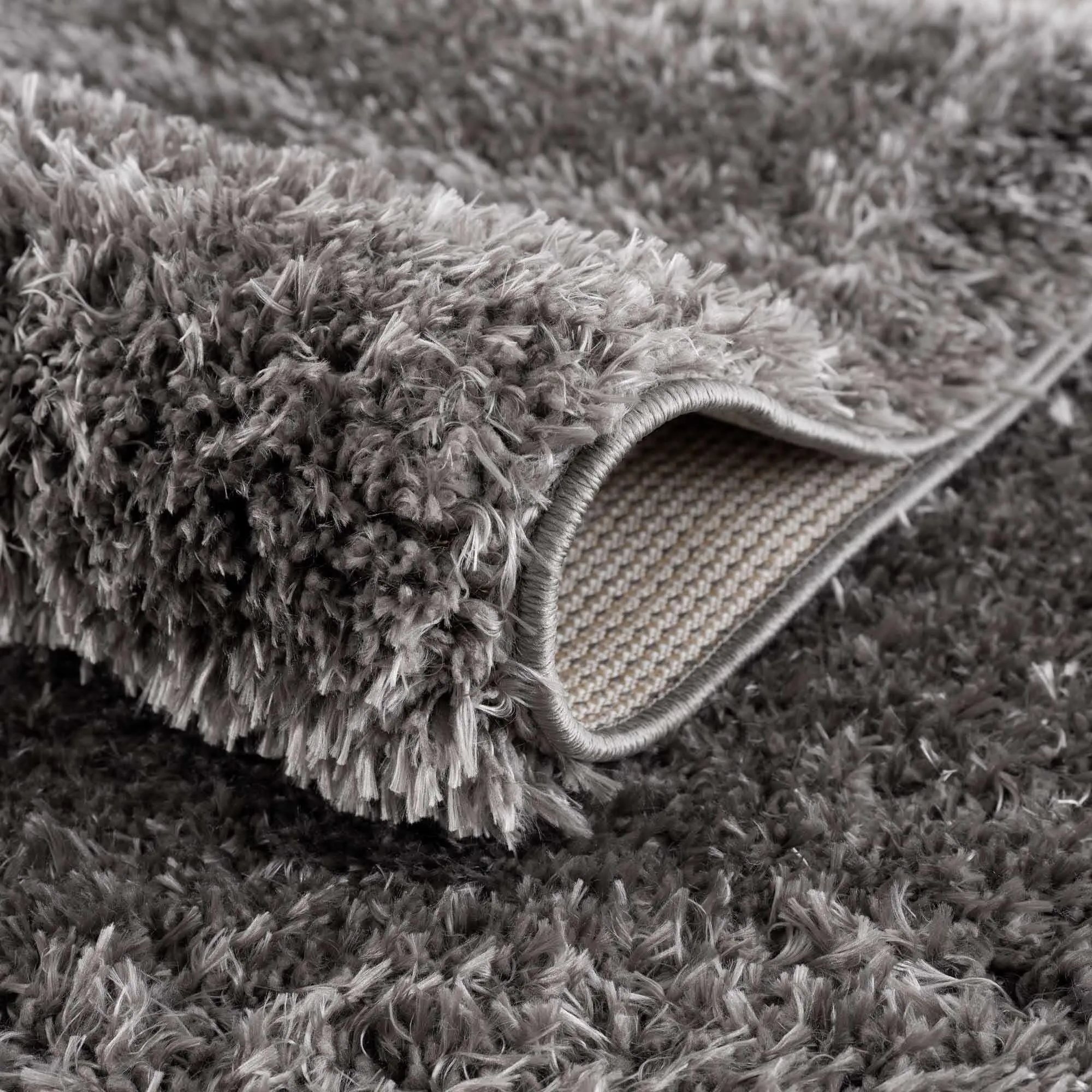 Faina Machine Washable Fluffy Carpet Solid Shag Plain Area Rug