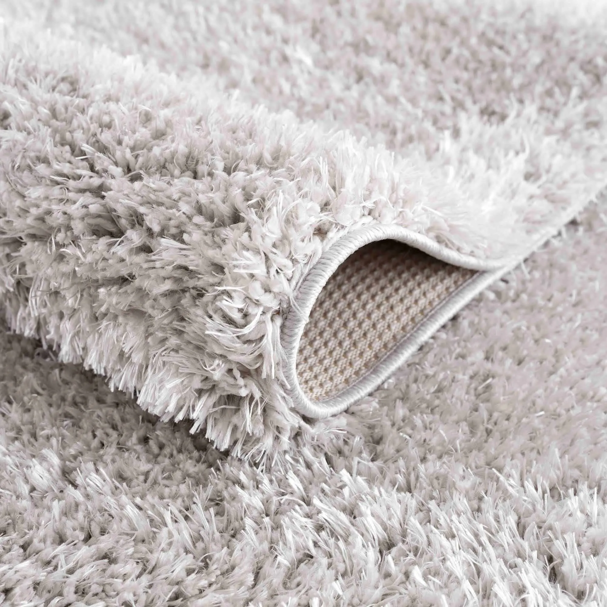 Faina Machine Washable Fluffy Carpet Solid Shag Plain Area Rug