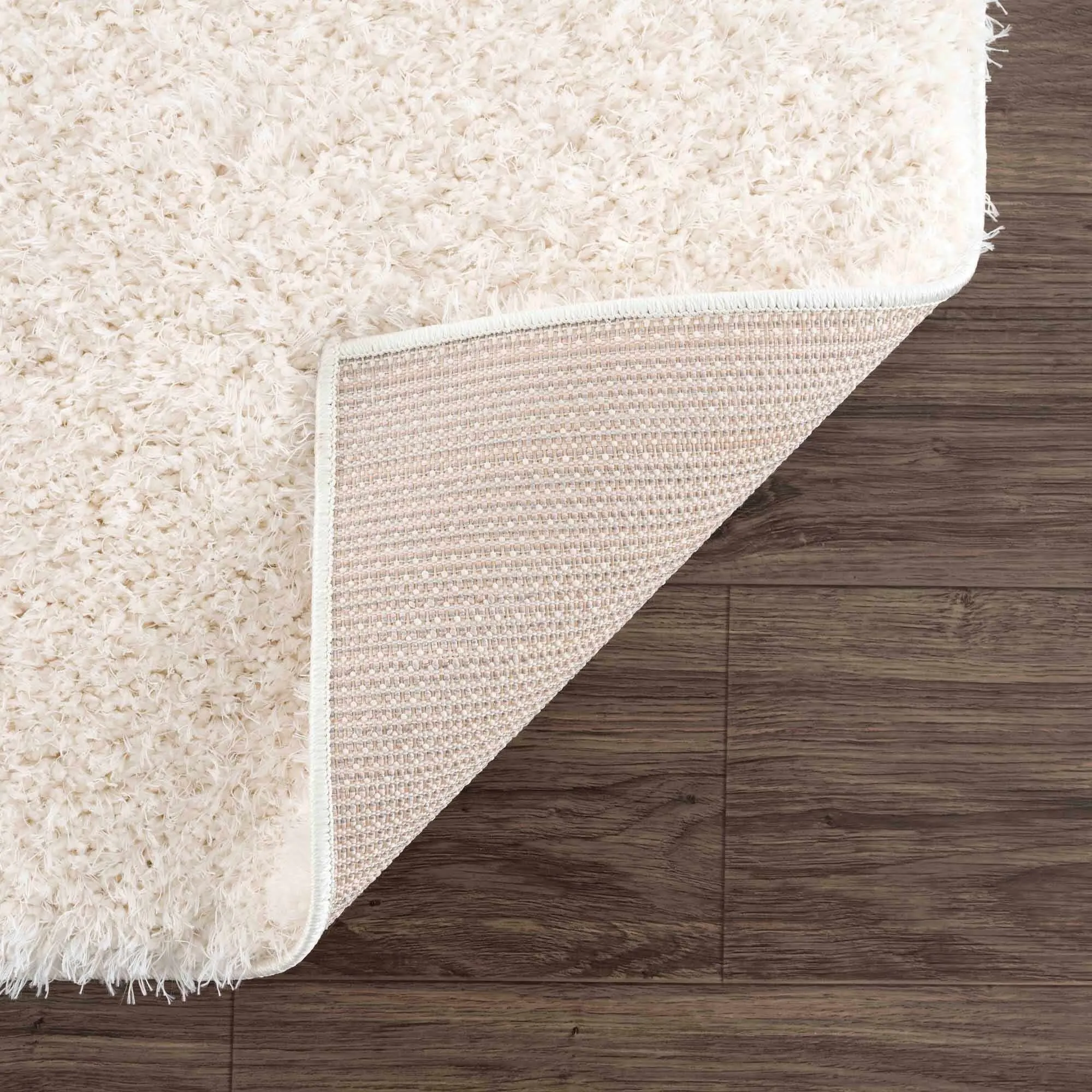 Faina Machine Washable Fluffy Carpet Solid Shag Plain Area Rug