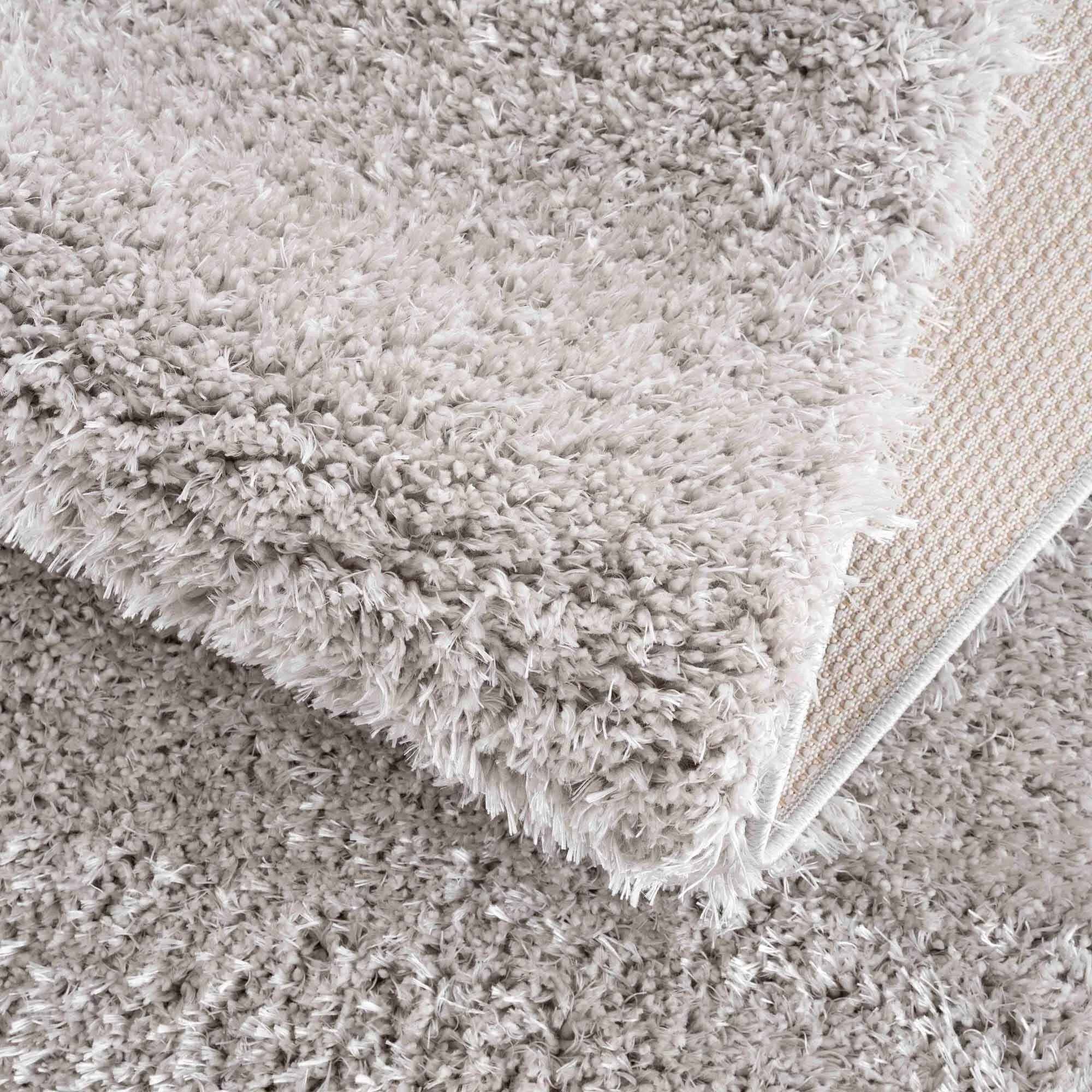 Faina Machine Washable Fluffy Carpet Solid Shag Plain Area Rug