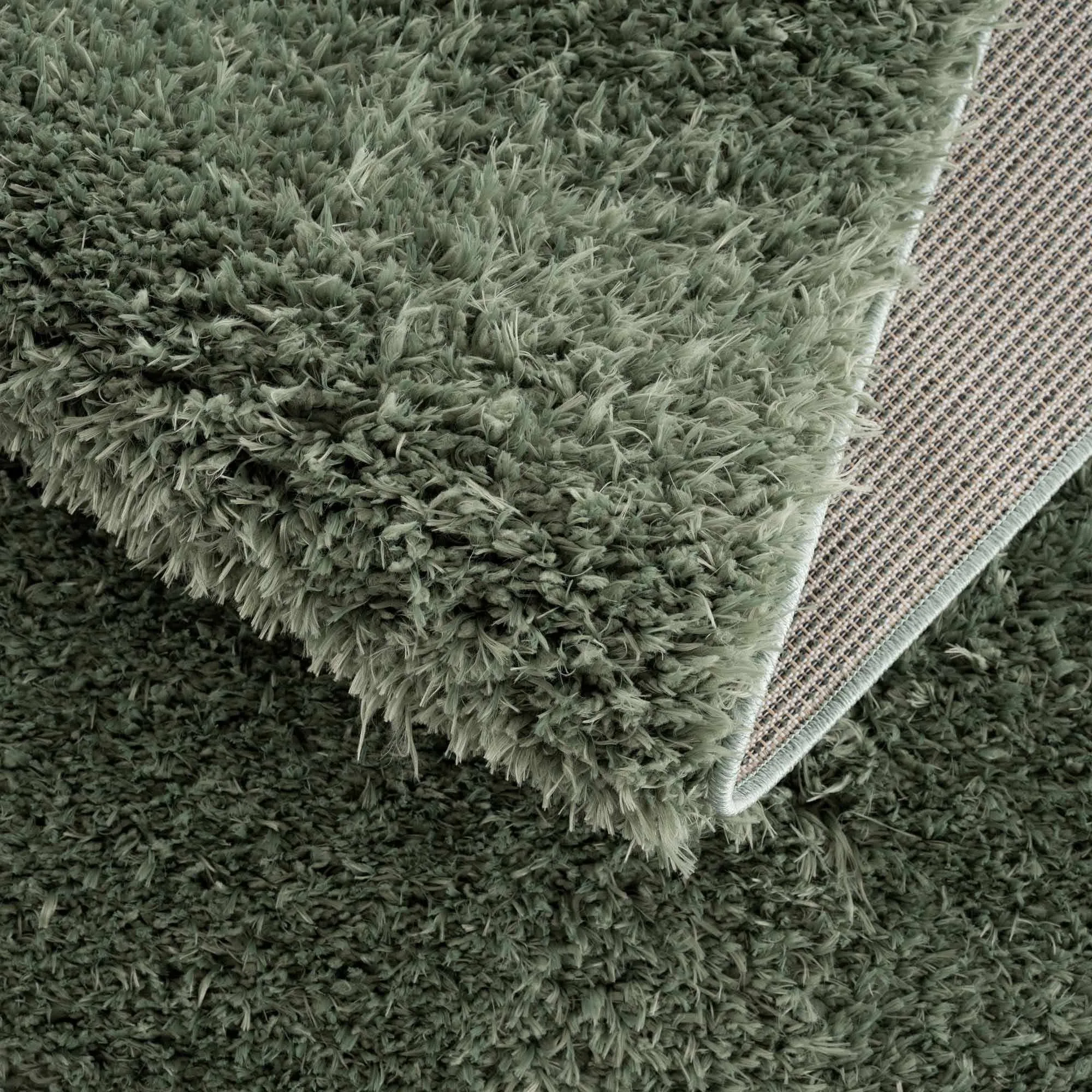 Faina Machine Washable Fluffy Carpet Solid Shag Plain Area Rug