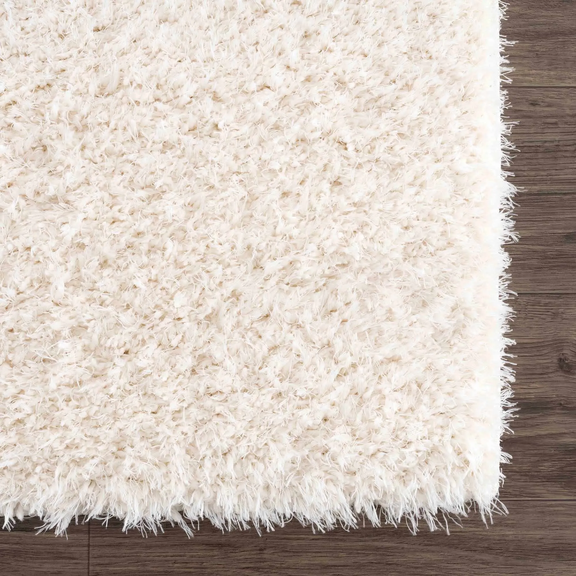 Faina Machine Washable Fluffy Carpet Solid Shag Plain Area Rug